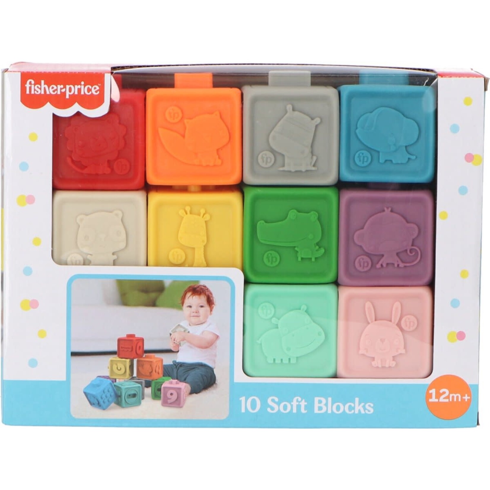 Fisher Price Fisher-Price Baby 10 Zachte Blokken