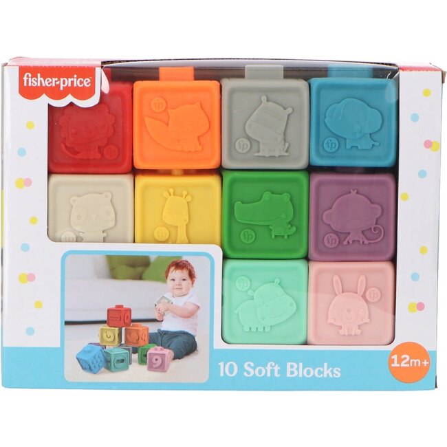 Fisher Price Fisher-Price Baby 10 Zachte Blokken