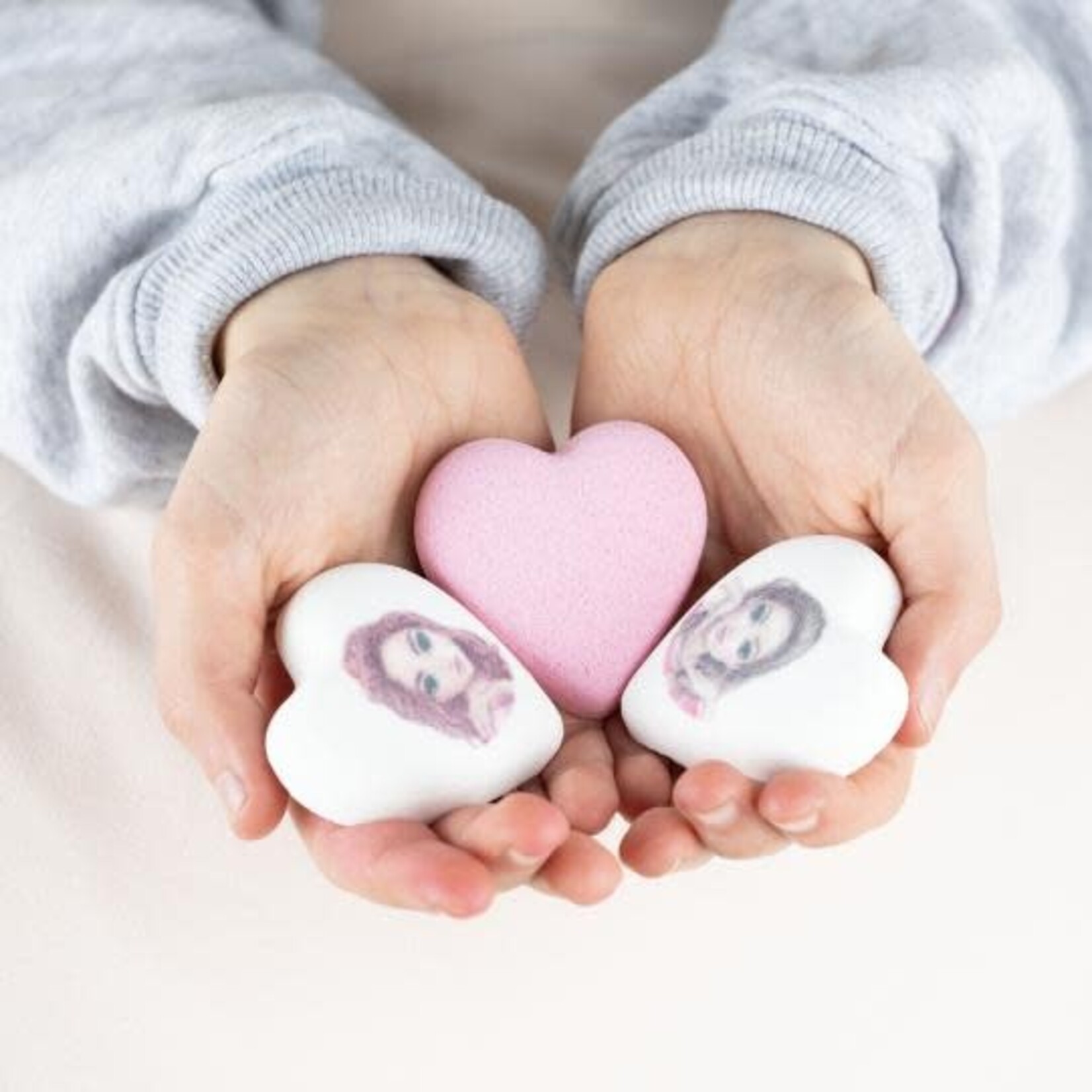 Topmodel TOPModel bedrukte badbom BEAUTY and ME