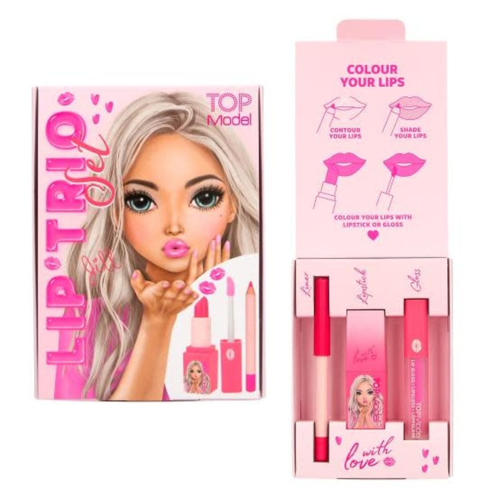 Topmodel TOPModel lip trio set BEAUTY and ME