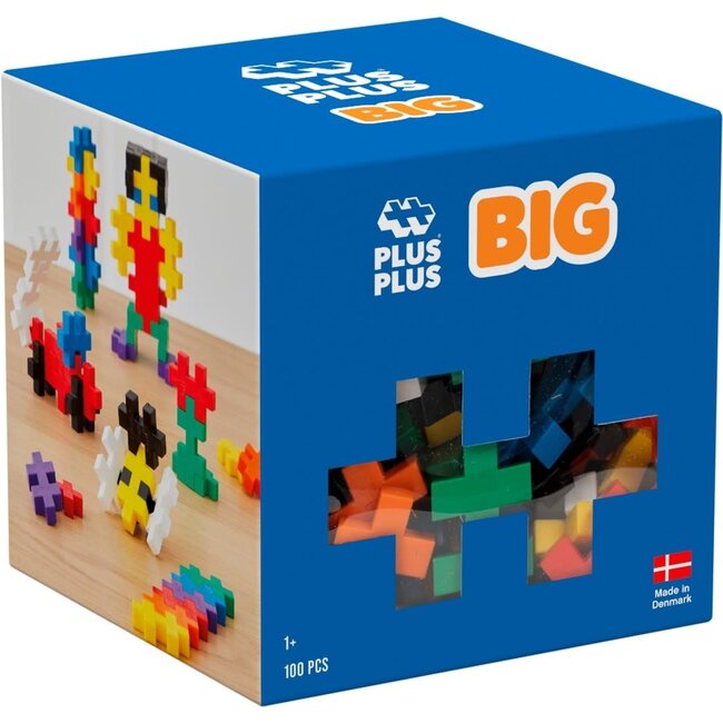 Plus Plus Basic BIG Plus-Plus: 100 stuks