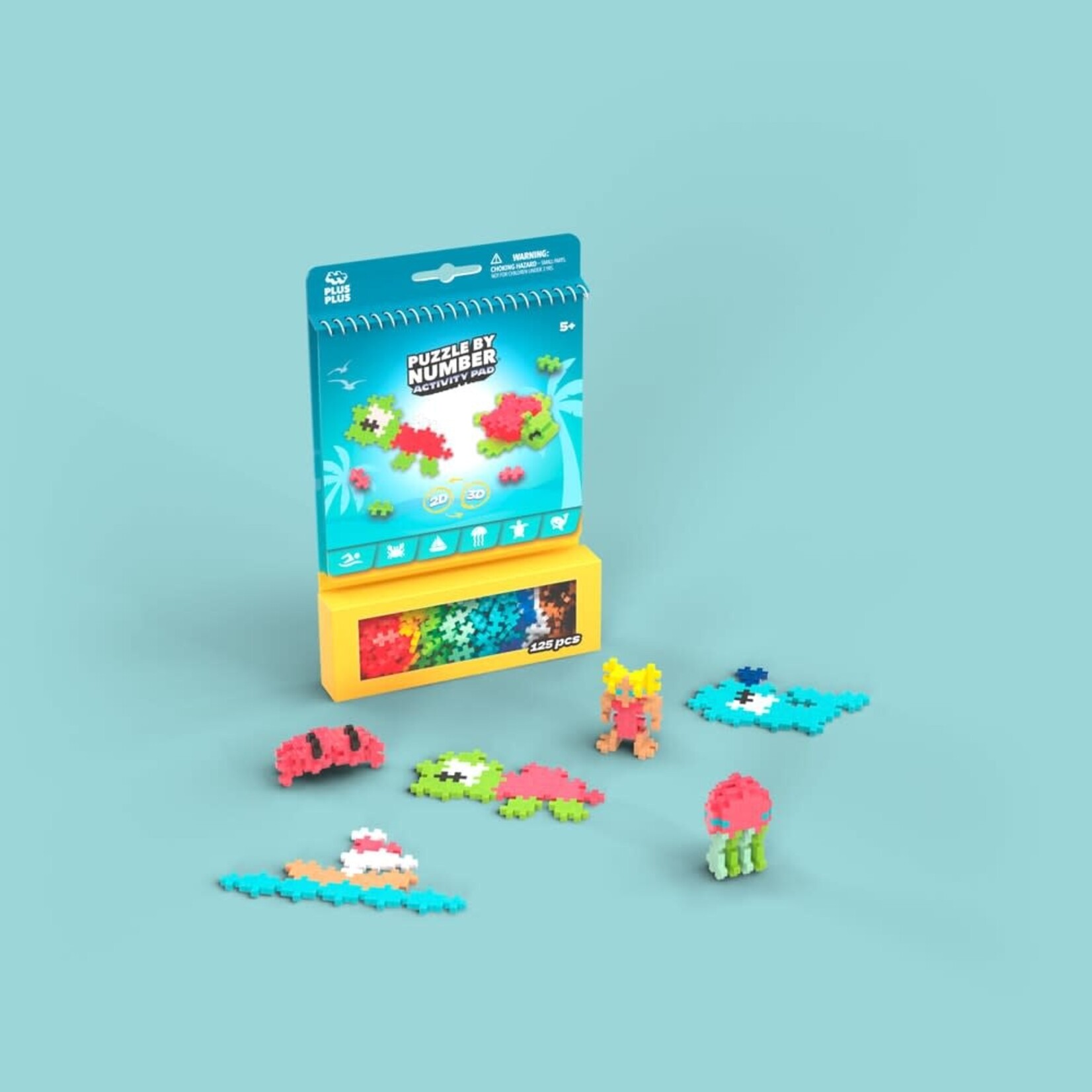 Plus Plus Plus-Plus Activity Pad – Oceaan