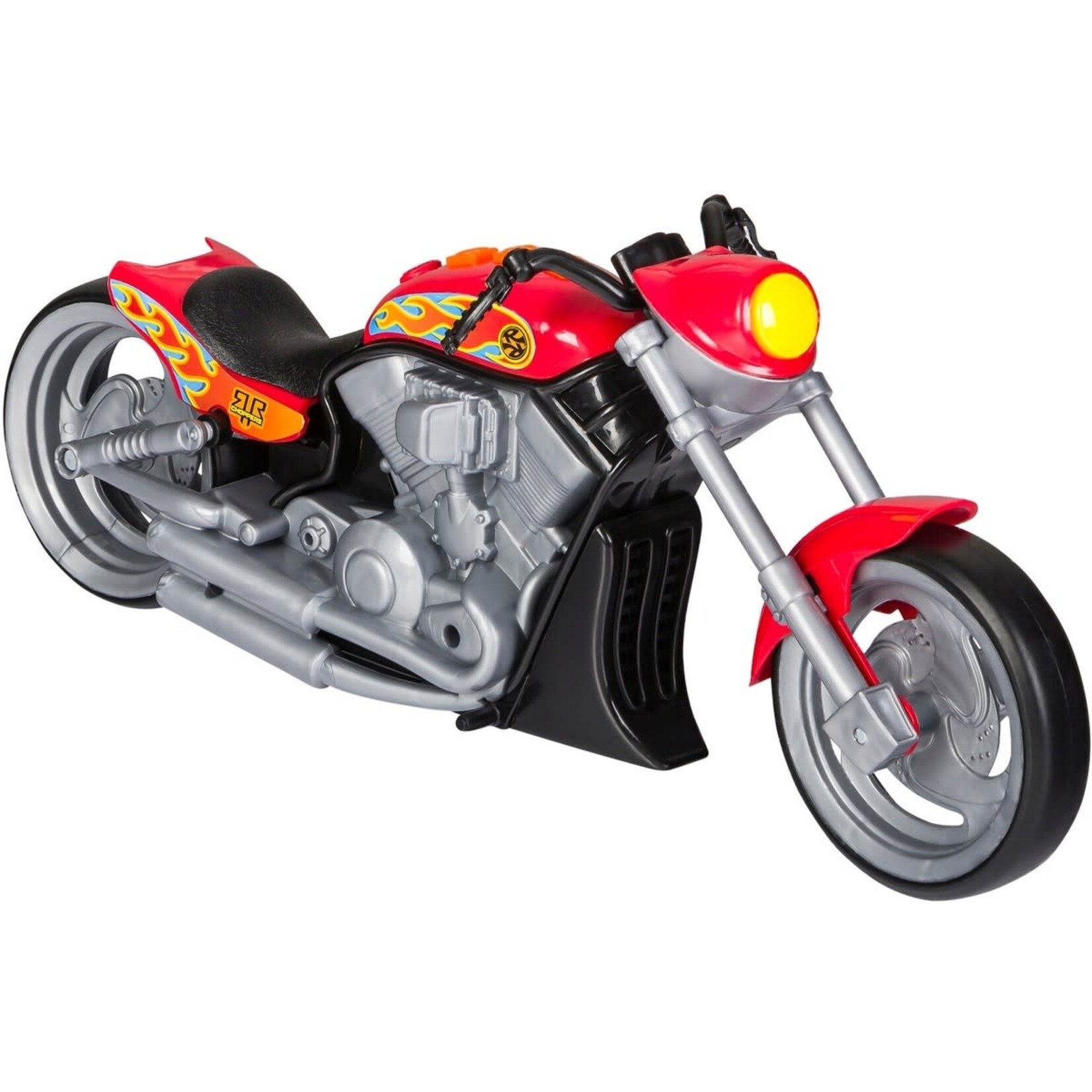 Nikko Nikko Road Rippers Nitro Burnout Chopper: Red Flames