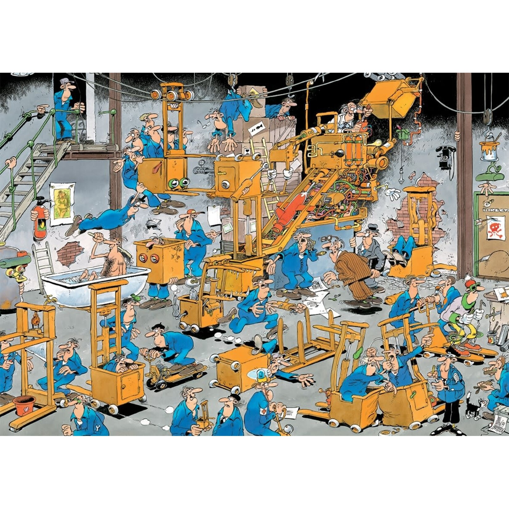 Jumbo Puzzel Oldtimers Karren Maar! – Jan van Haasteren (1000)