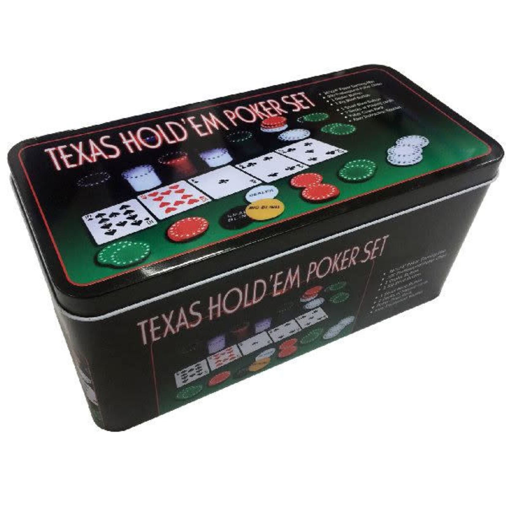 van der Meulen Texas hold'em poker set