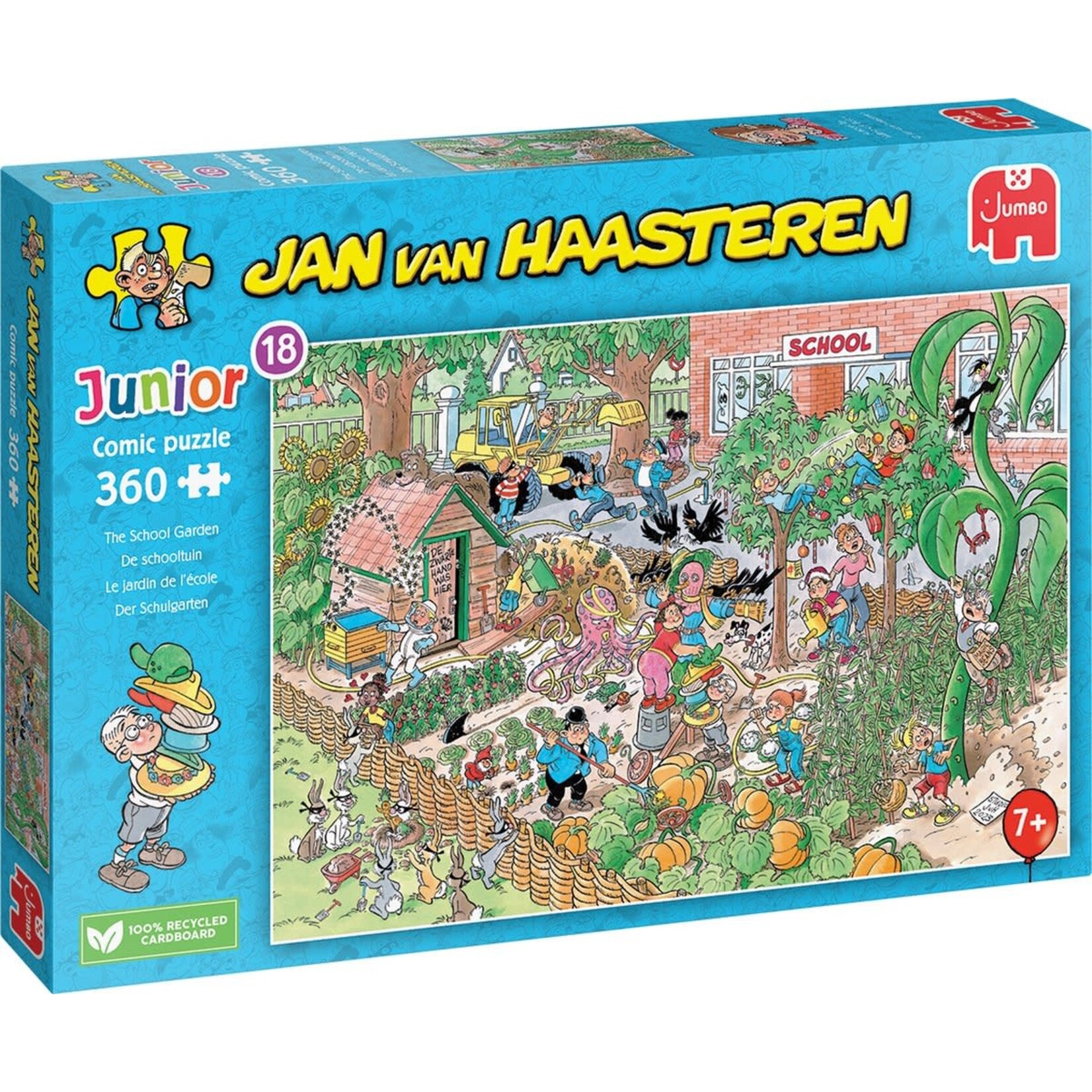 Jumbo PUZZEL De Schooltuin – Jan van Haasteren Junior (360)