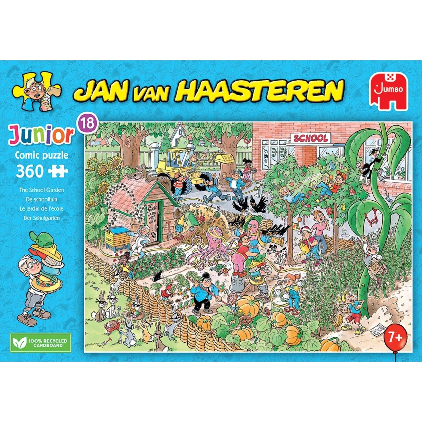 Jumbo PUZZEL De Schooltuin – Jan van Haasteren Junior (360)