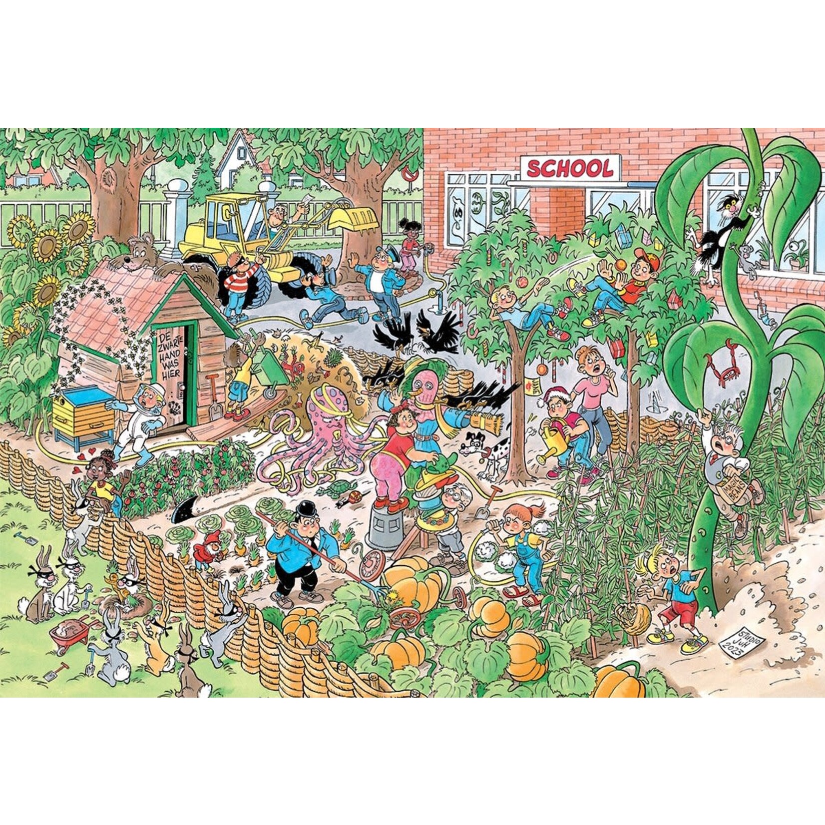 Jumbo PUZZEL De Schooltuin – Jan van Haasteren Junior (360)