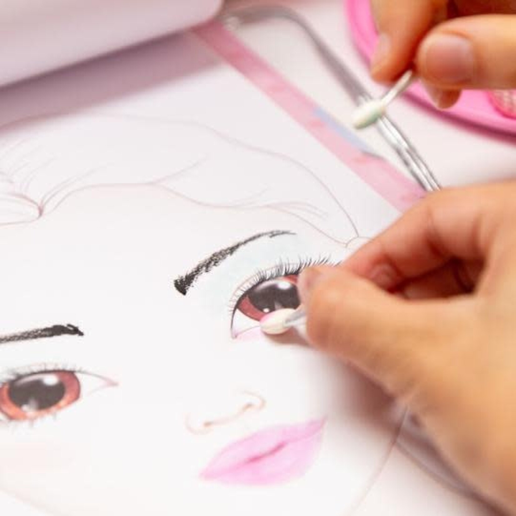 Topmodel TOPModel Make-up Creatieve Map