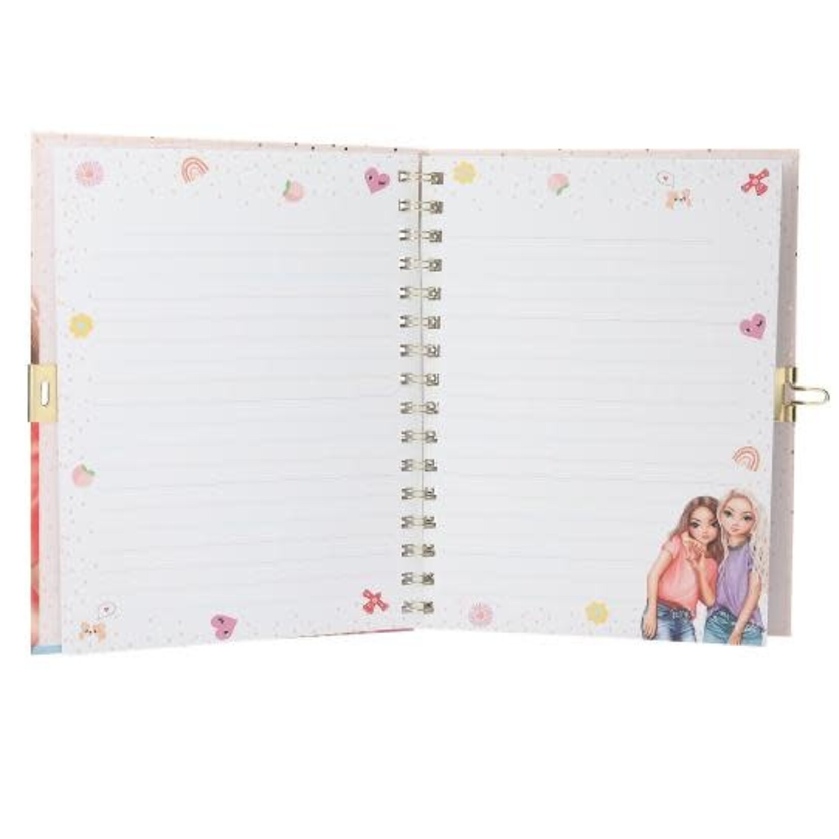 Topmodel TOPModel Dagboek met Slot en Armband