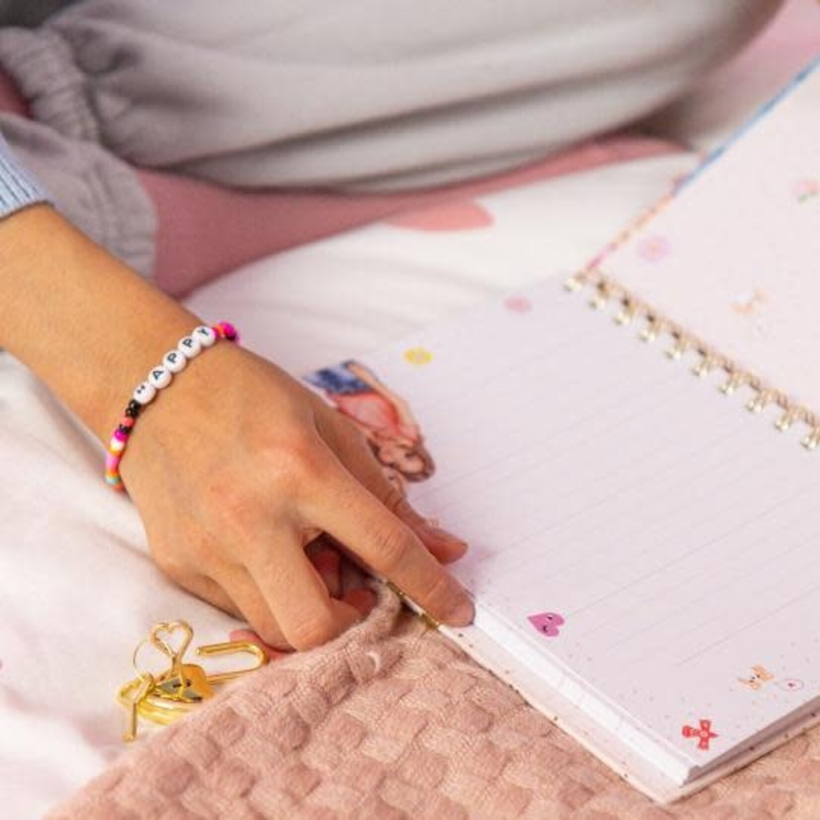 Topmodel TOPModel Dagboek met Slot en Armband