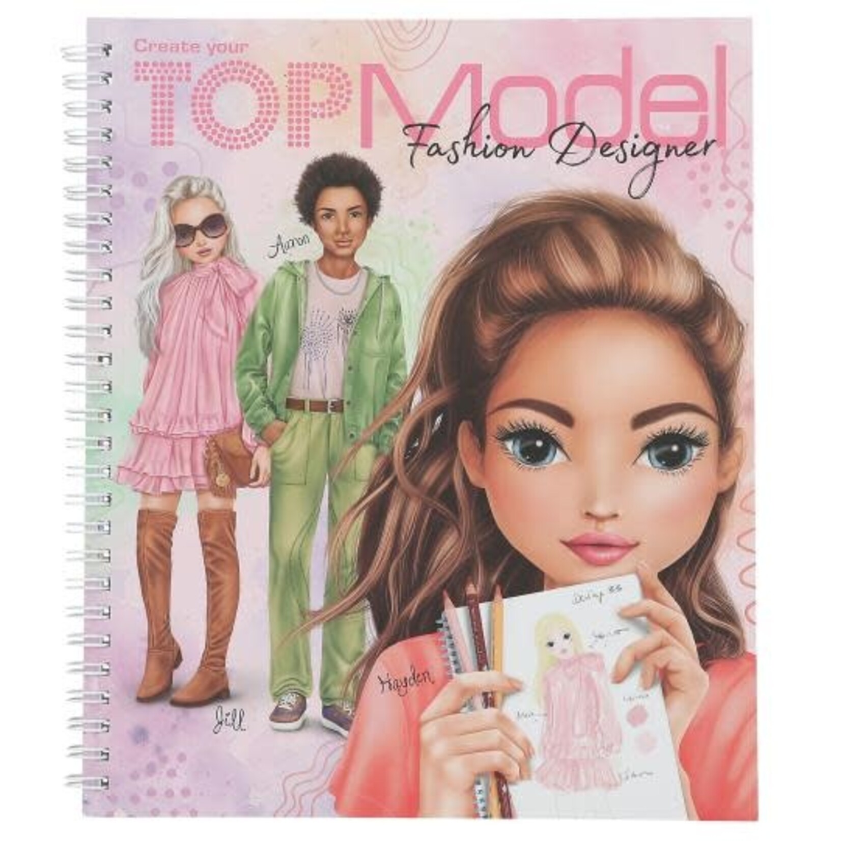 Topmodel Maak uw TOPModel kleurboek