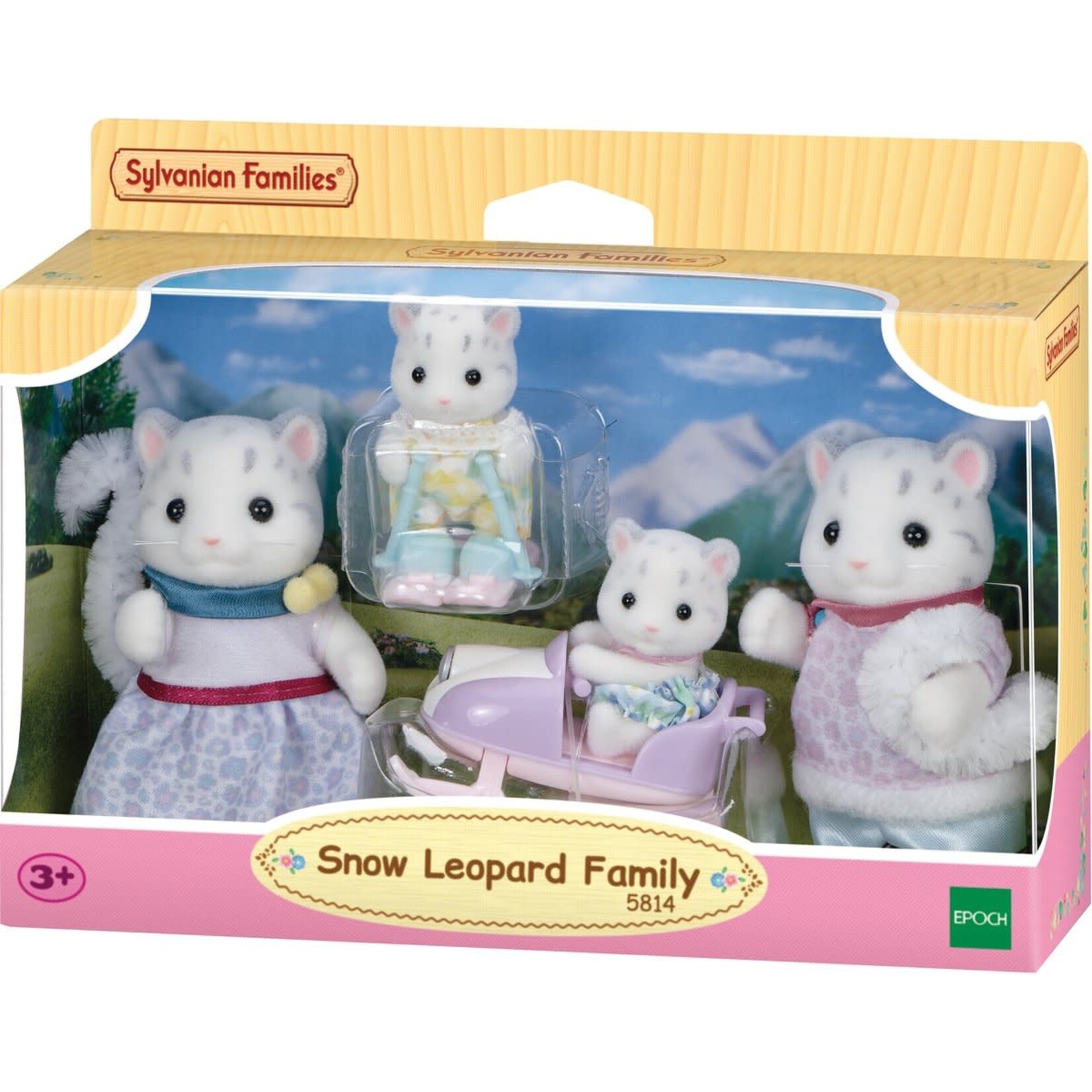 Sylvanian Families Sylvanian Families 5814 Familie sneeuw luipaard