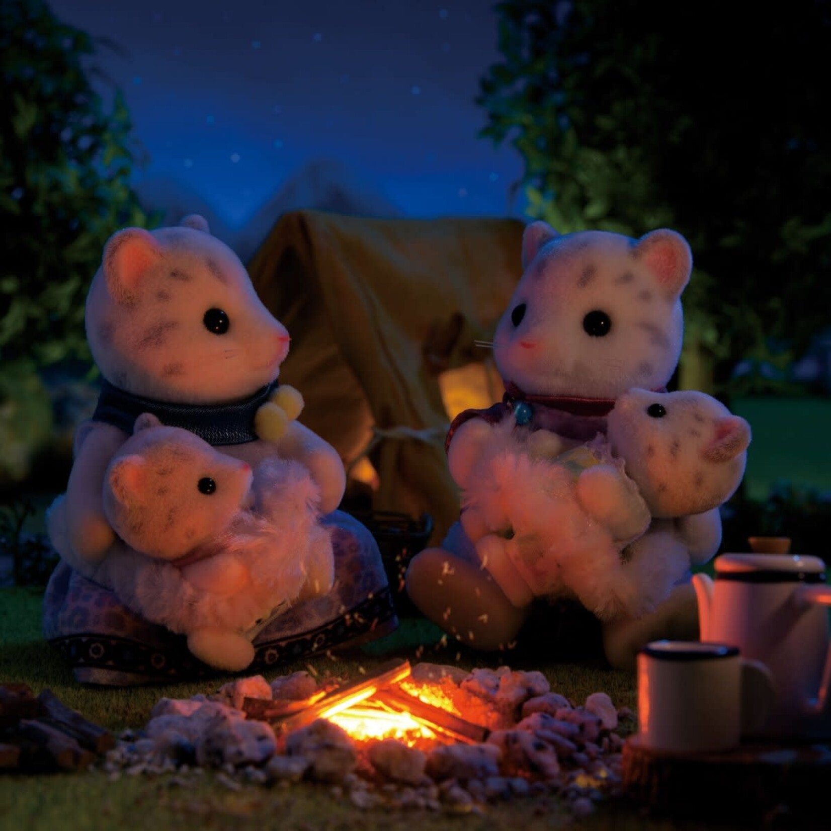 Sylvanian Families Sylvanian Families 5814 Familie sneeuw luipaard