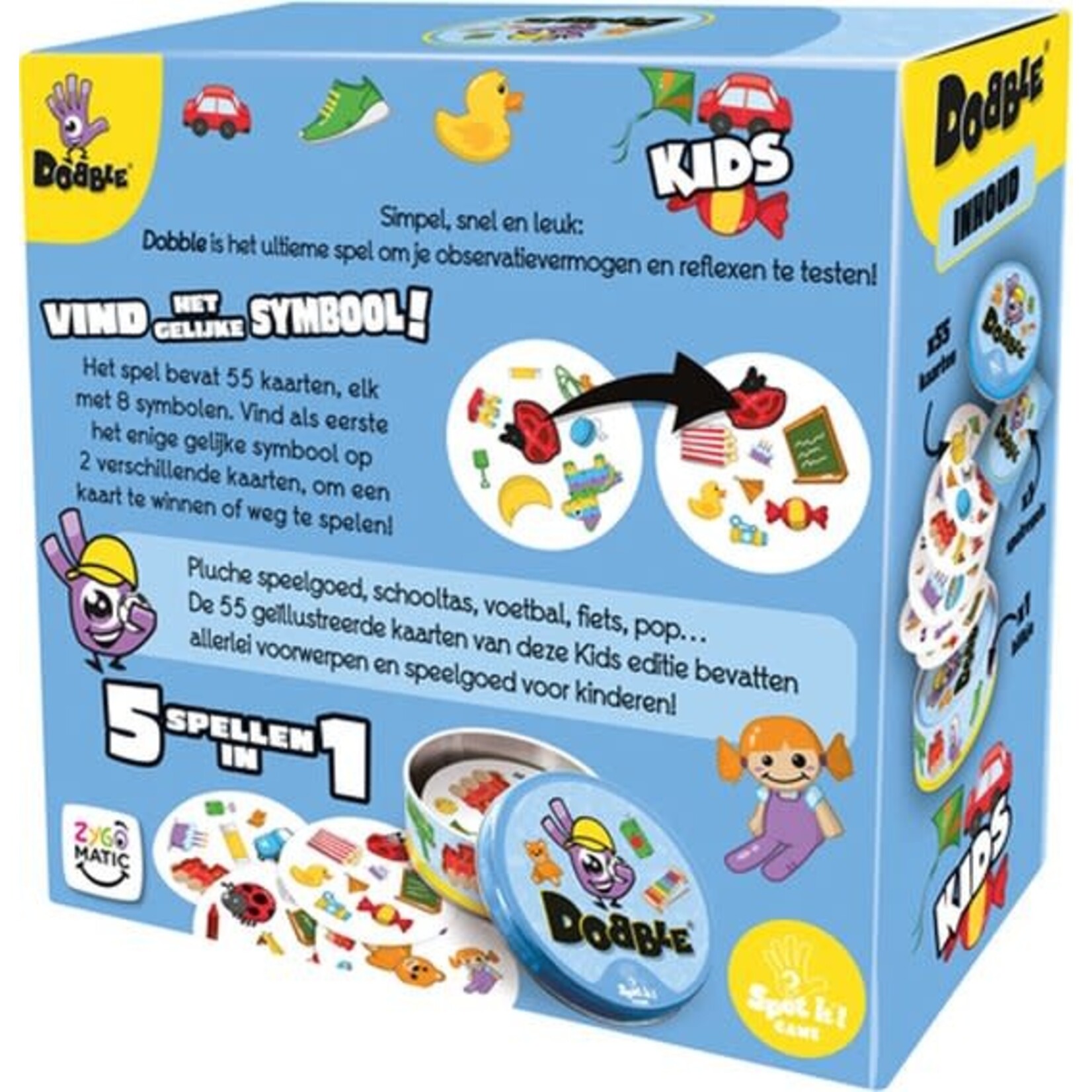 Asmodee SPEL DOBBLE KIDS