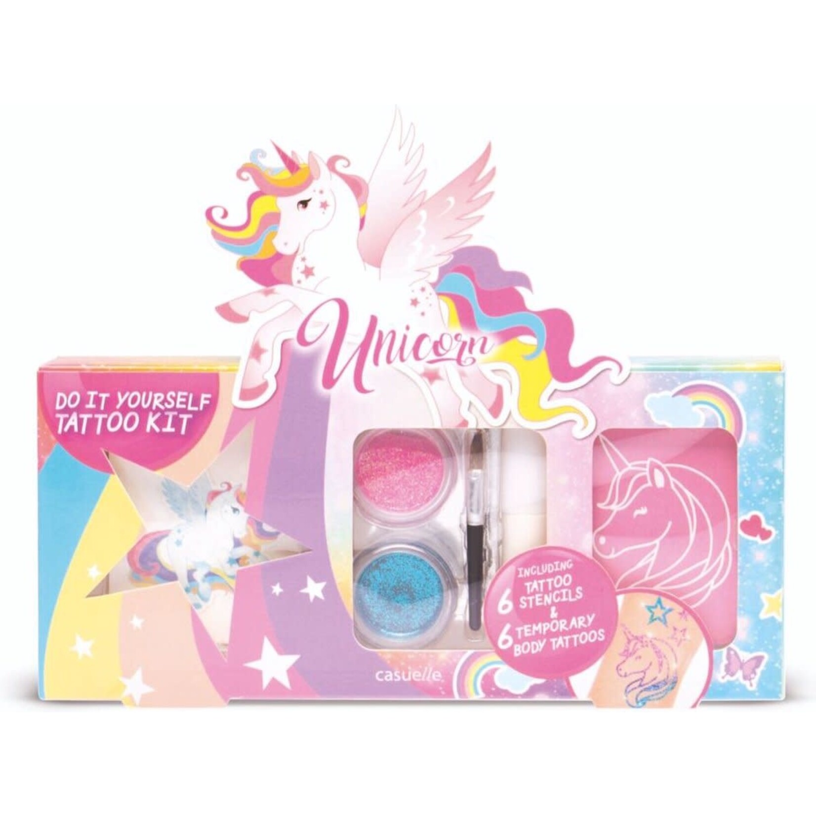 Geen Merk Make-Up Set Casuelle Unicorn Tattoo
