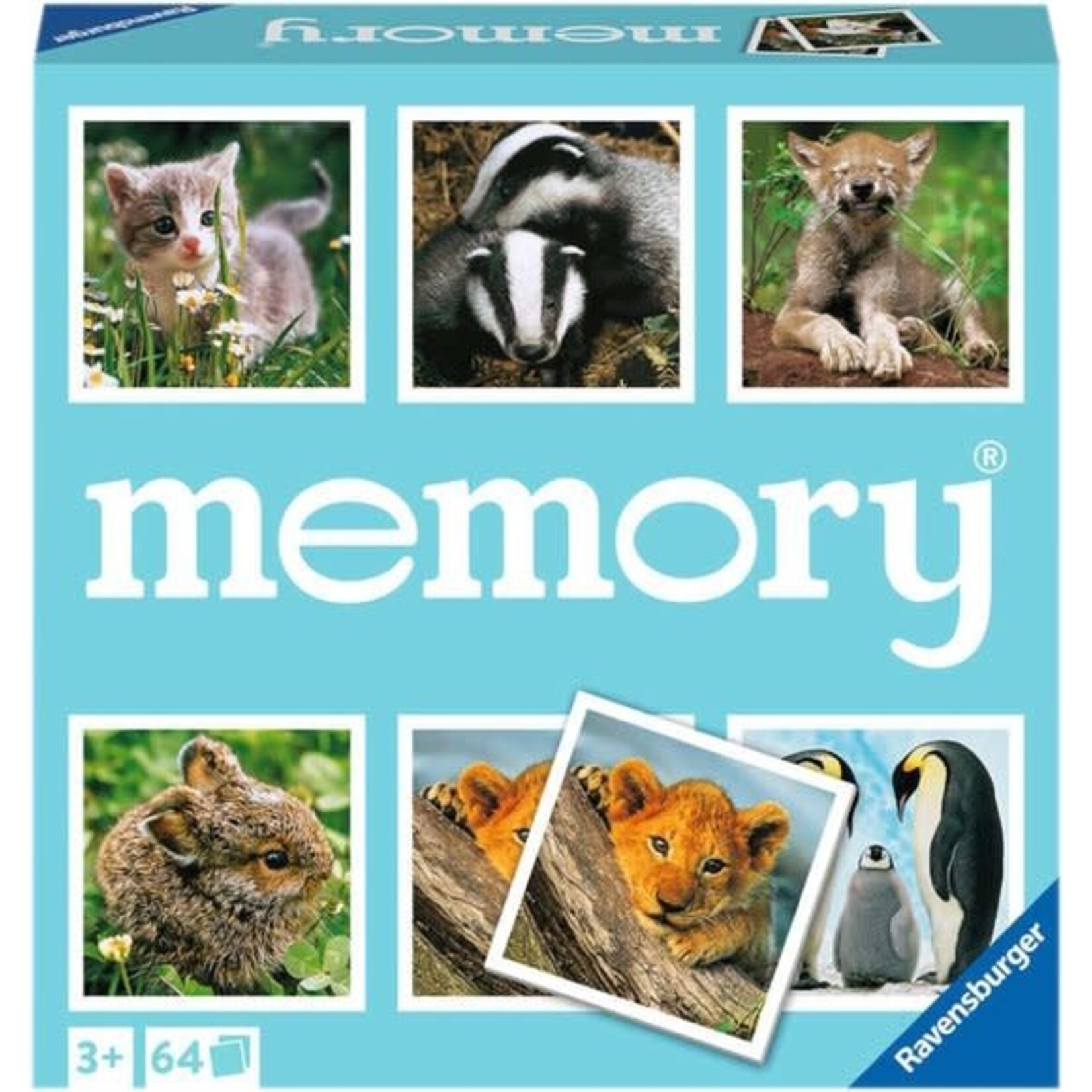 Ravensburger SPEL MEMORY BABY DIEREN