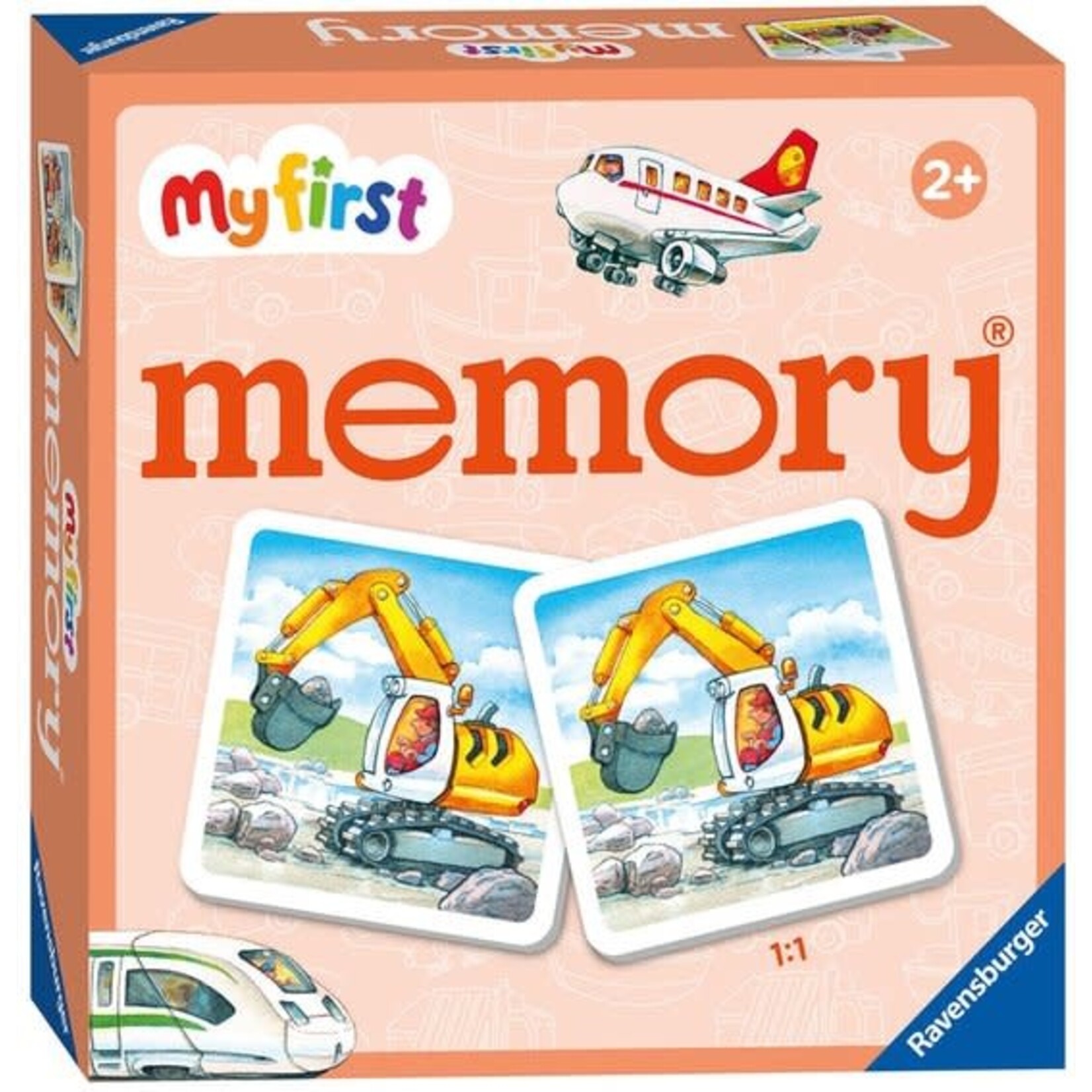 Ravensburger SPEL MEMORY VOERTUIGEN