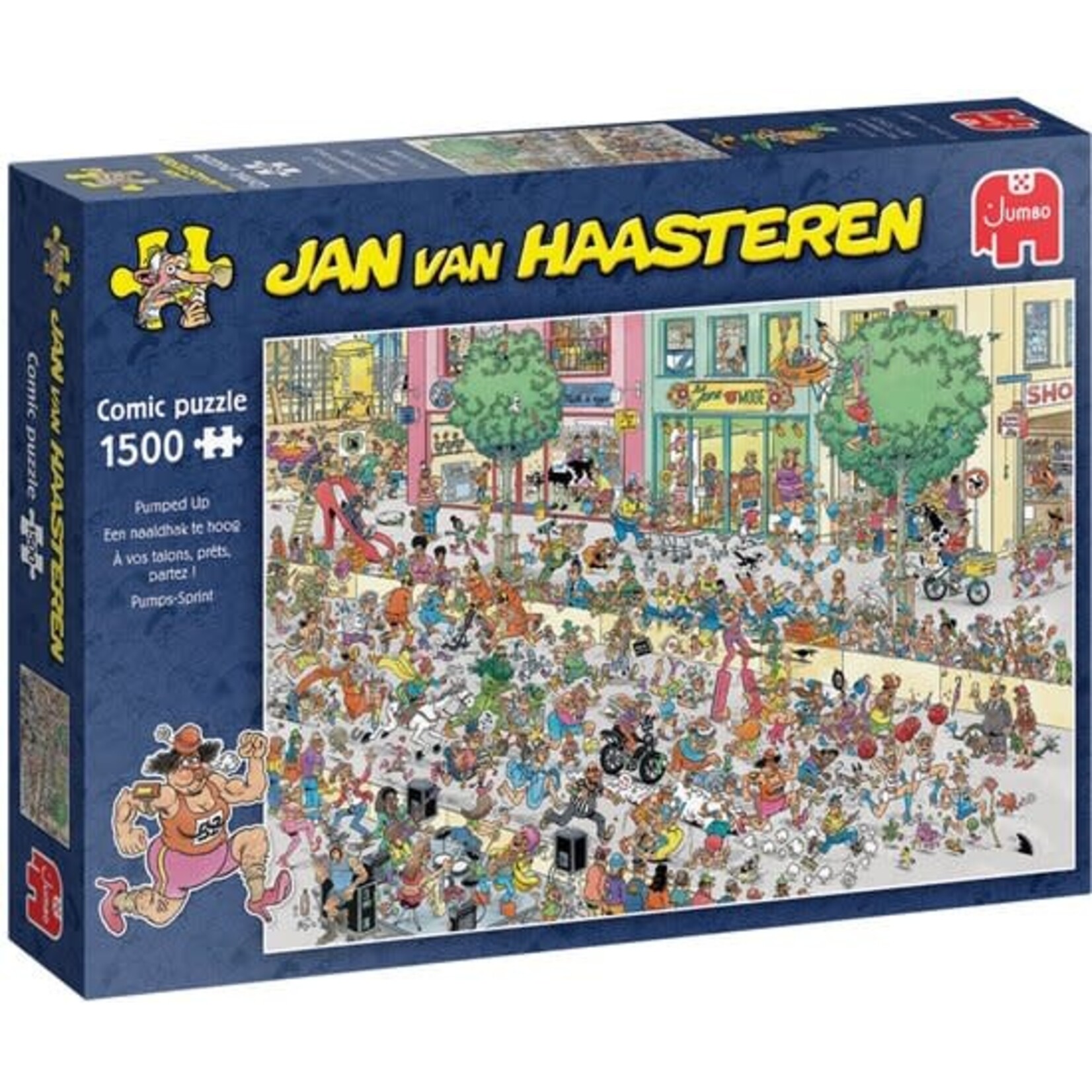 Jumbo PUZZEL Een Naaldhak te Hoog – Jan van Haasteren (1500)