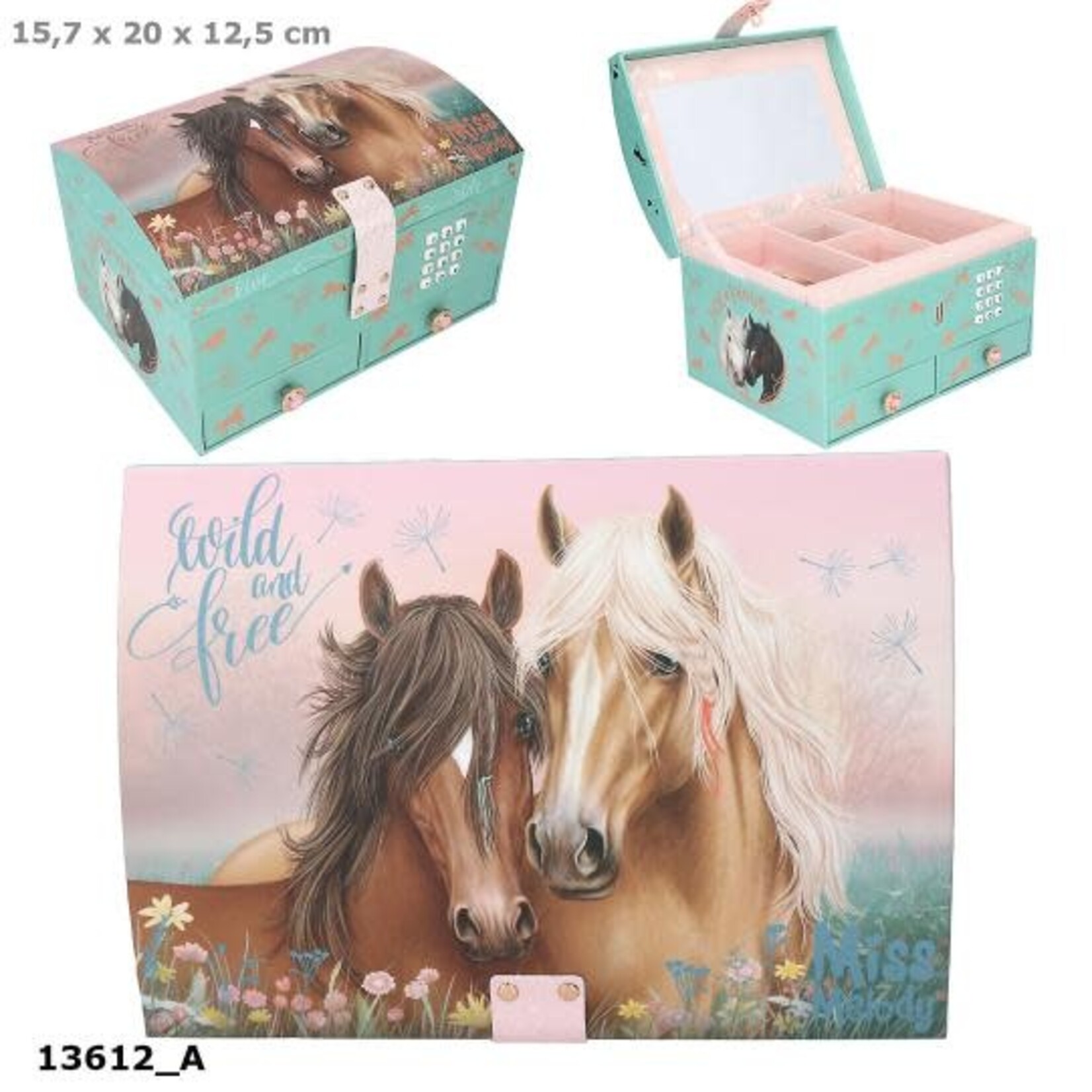 Miss Melody Miss Melody grote sieradendoos met code en geluid