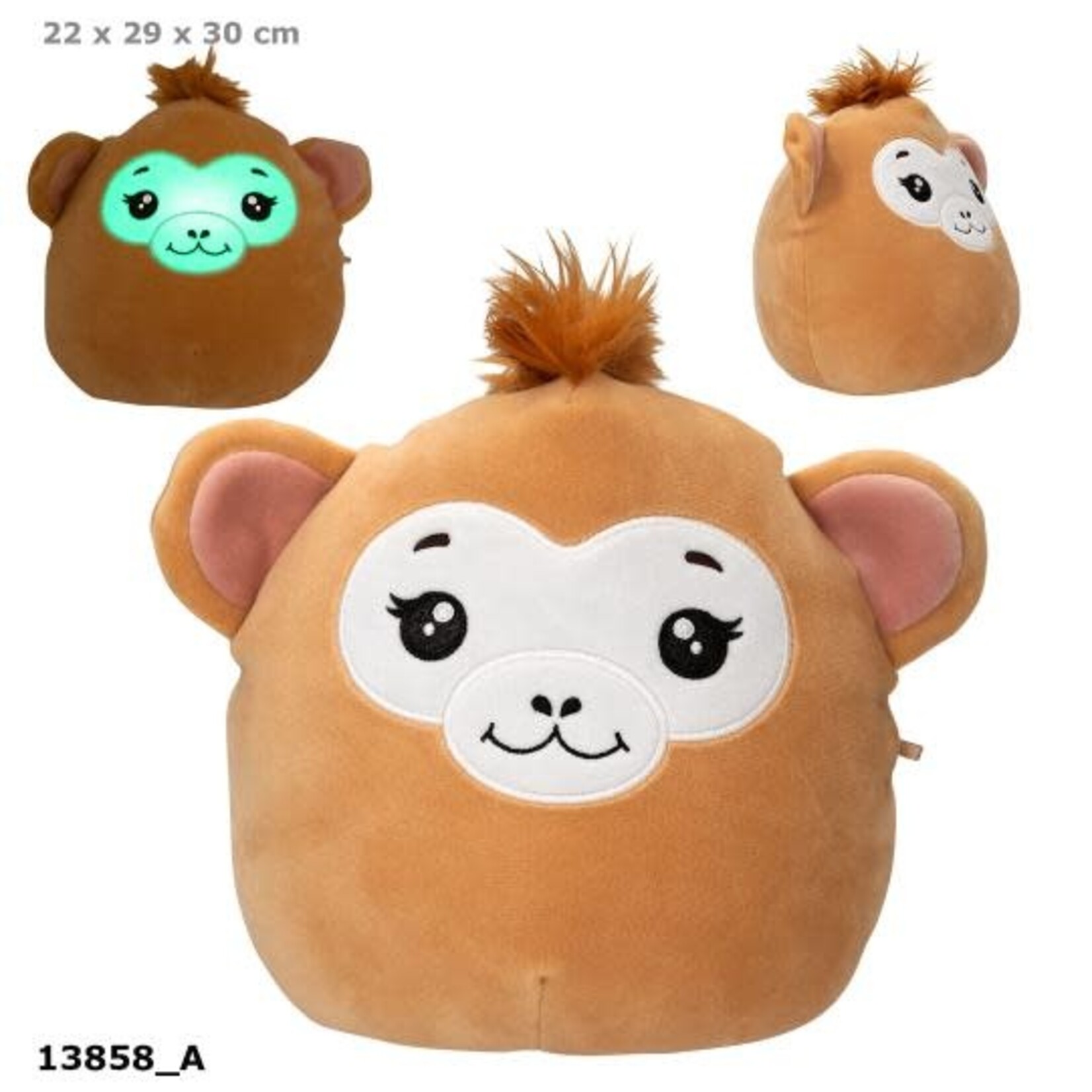 Ylvi Ylvi Swoppies knuffel aap 30 cm