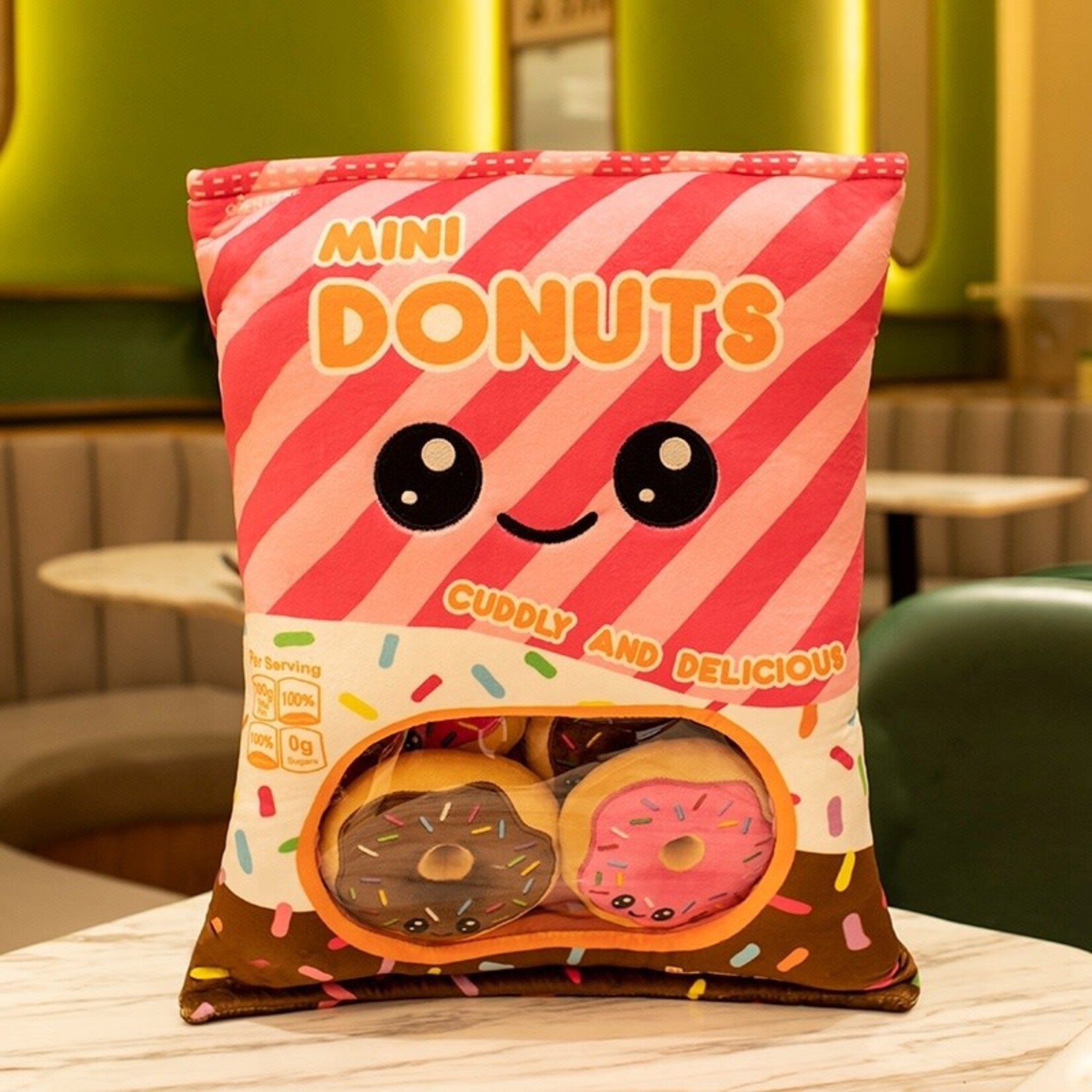 Jollyplush JollyPlush Snack Pillow Donut