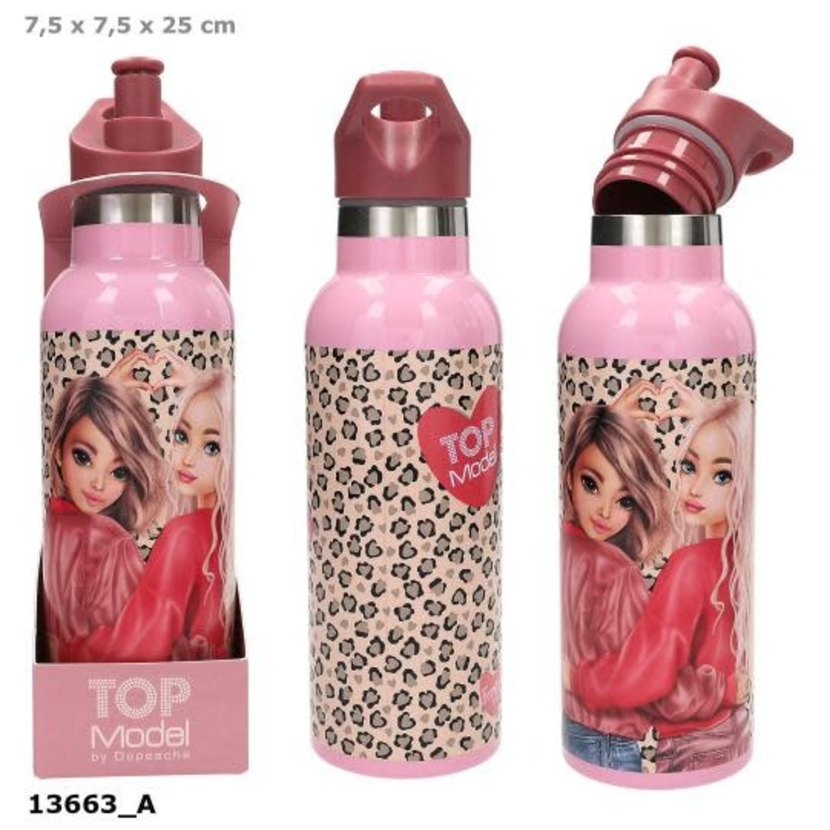 Topmodel TOPModel drinkfles LEOHEART