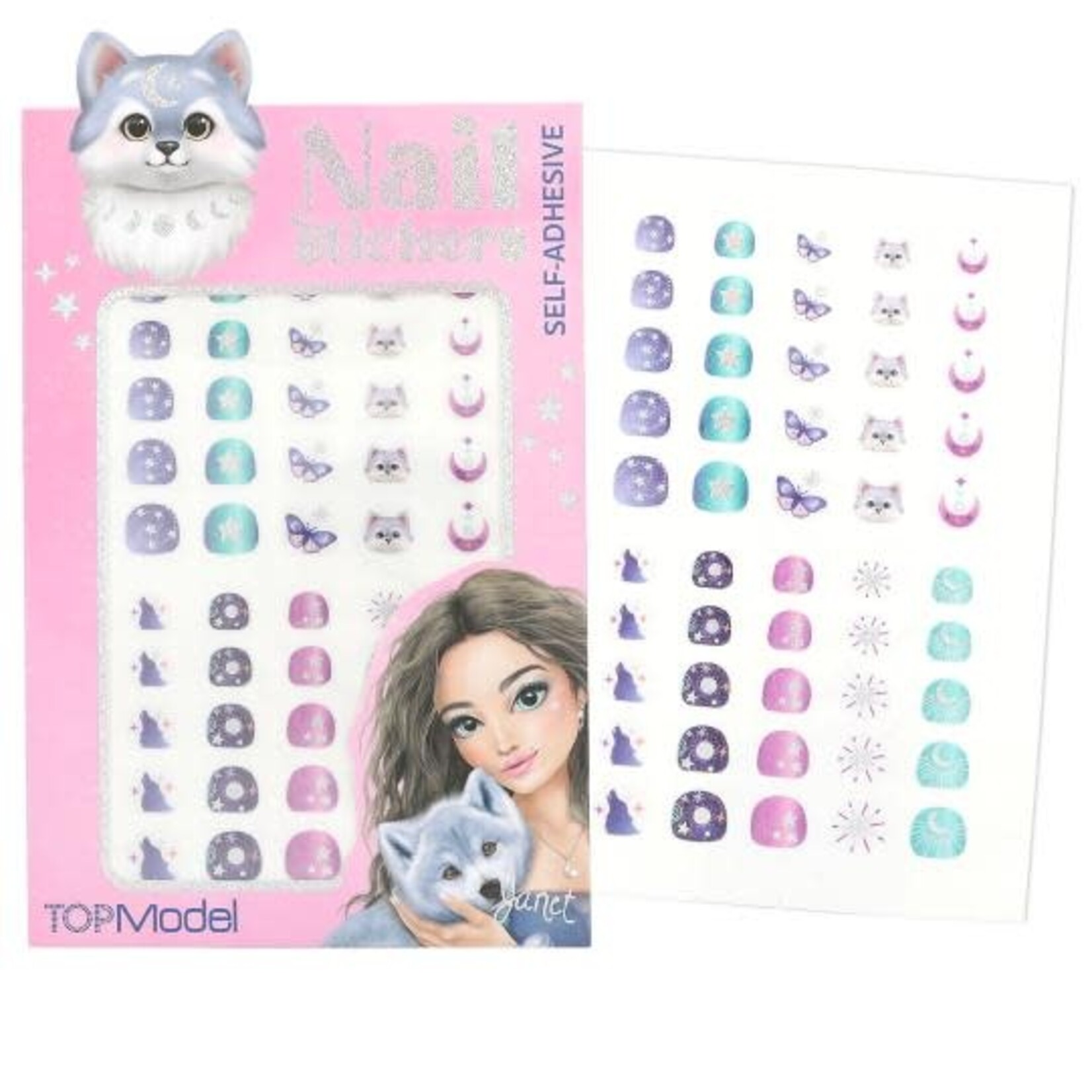 Topmodel TOPModel zelfklevende nagelstickers BEAUTY and ME (per stuk)