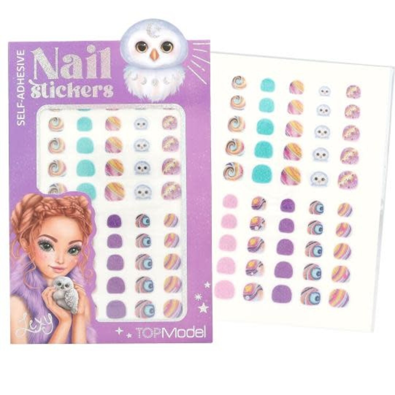 Topmodel TOPModel zelfklevende nagelstickers BEAUTY and ME (per stuk)