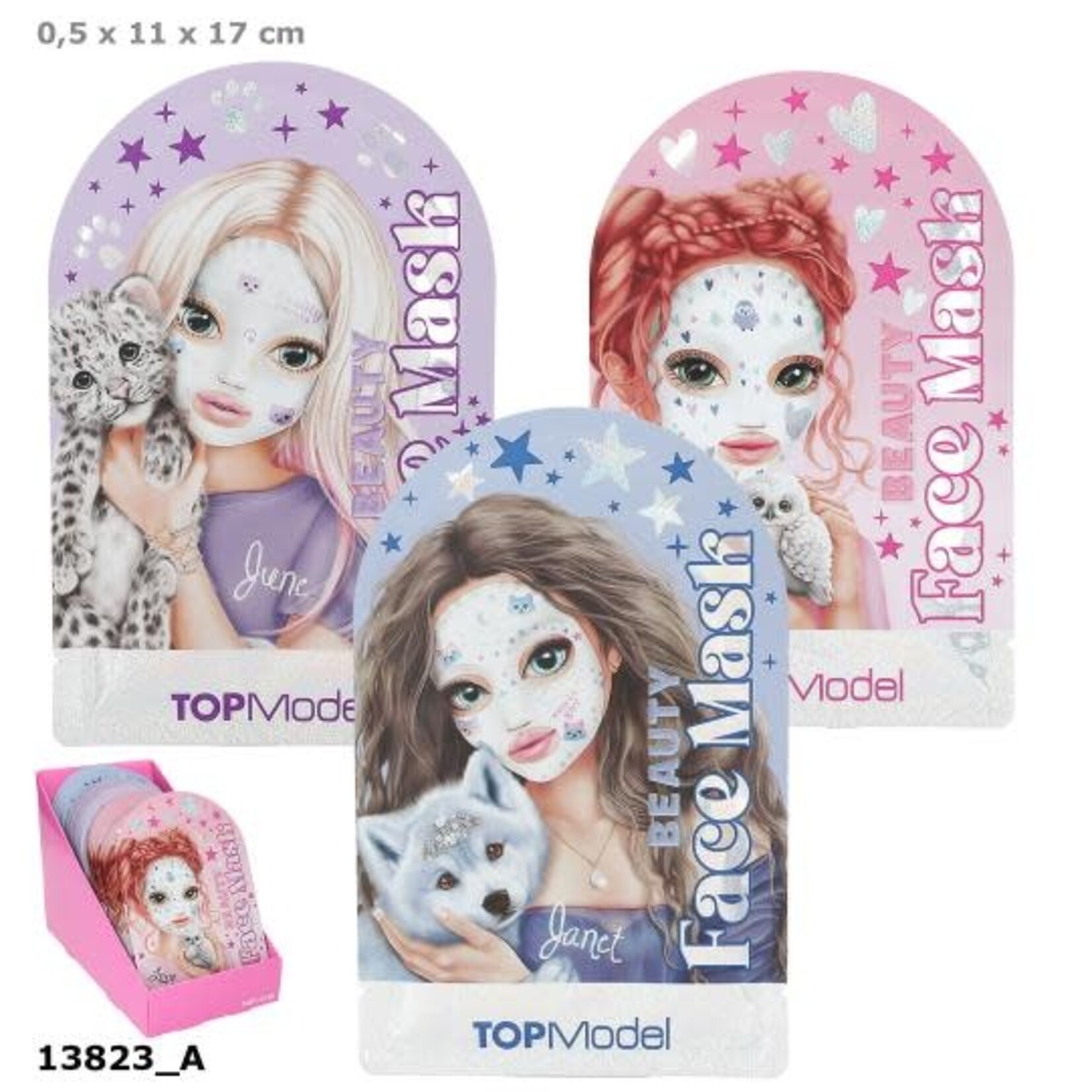 Topmodel TOPModel gezichtsmasker BEAUTY and ME (per stuk)