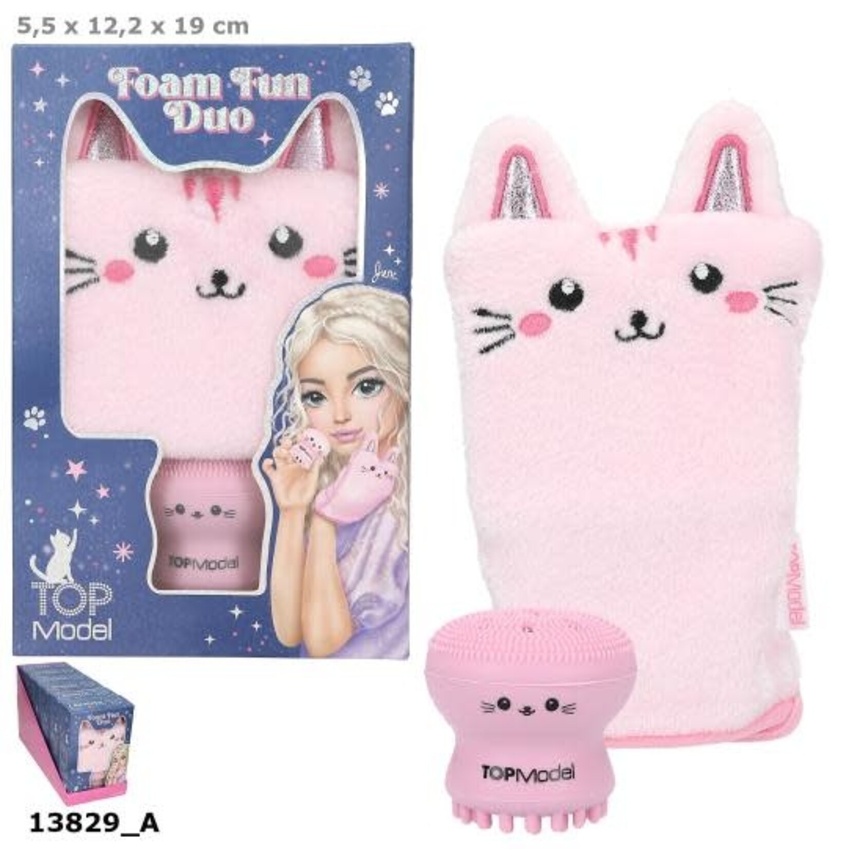 Topmodel TOPModel washandje & gezichtsspons BEAUTY and ME