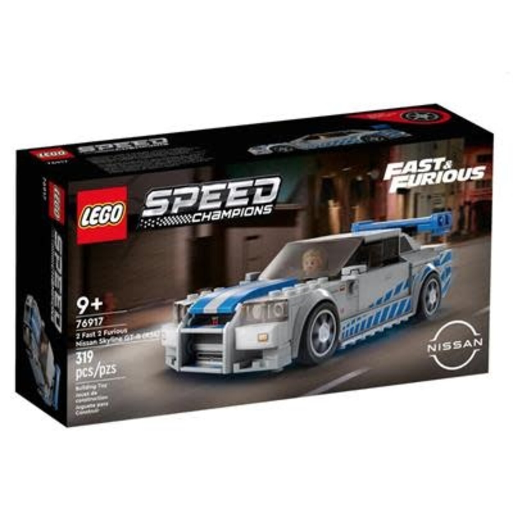 Lego LEGO 76917 SPEED 2 FAST 2 FURIOUS NISSAN SKYLINE GT-R (R34)