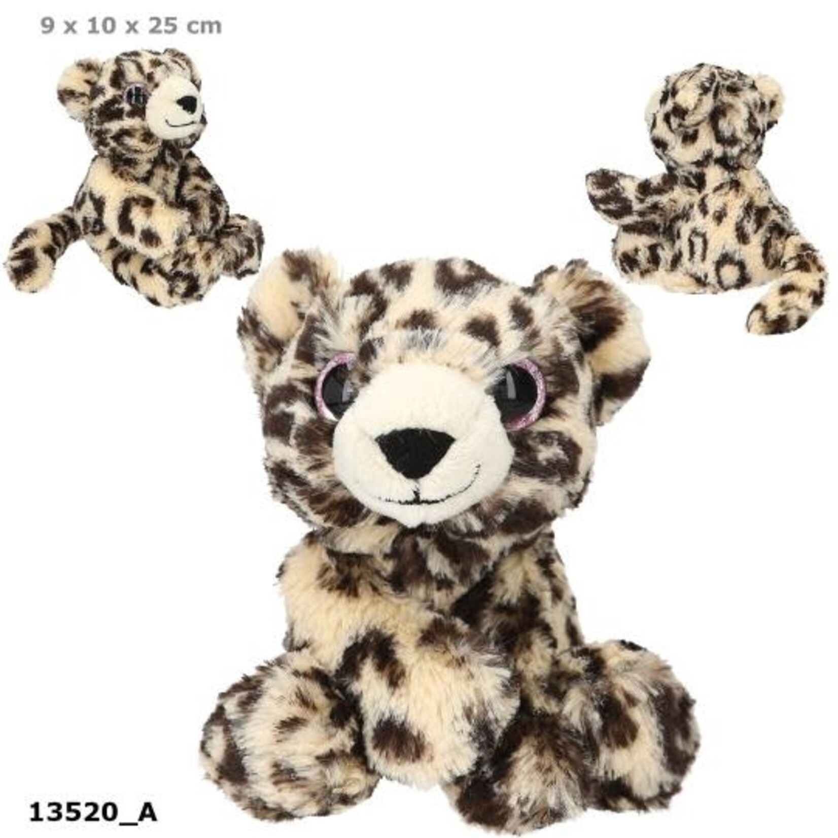 Topmodel SNUKIS knuffel panter 25 cm