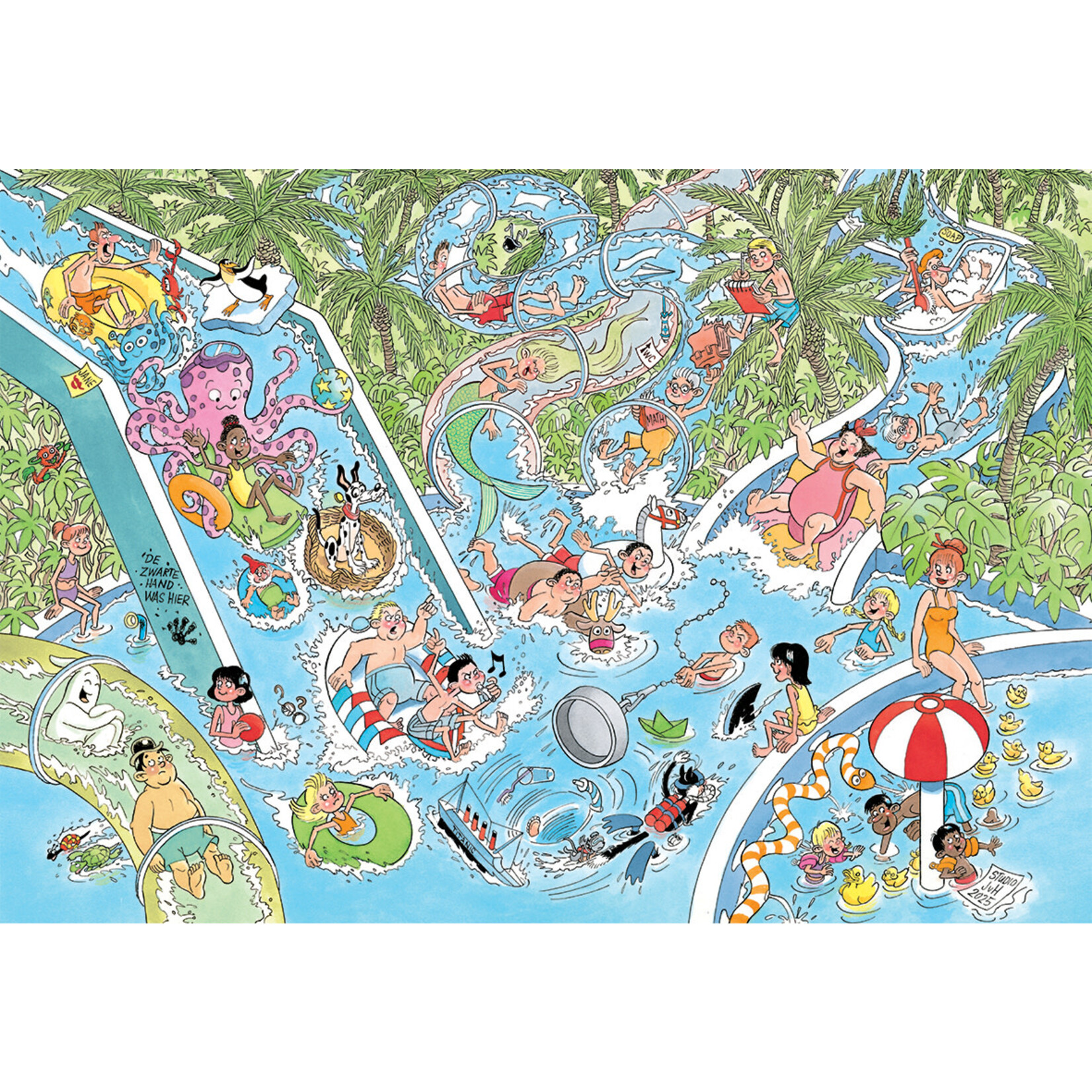 Jumbo Waterglijbaangekte – Jan van Haasteren Junior (360)