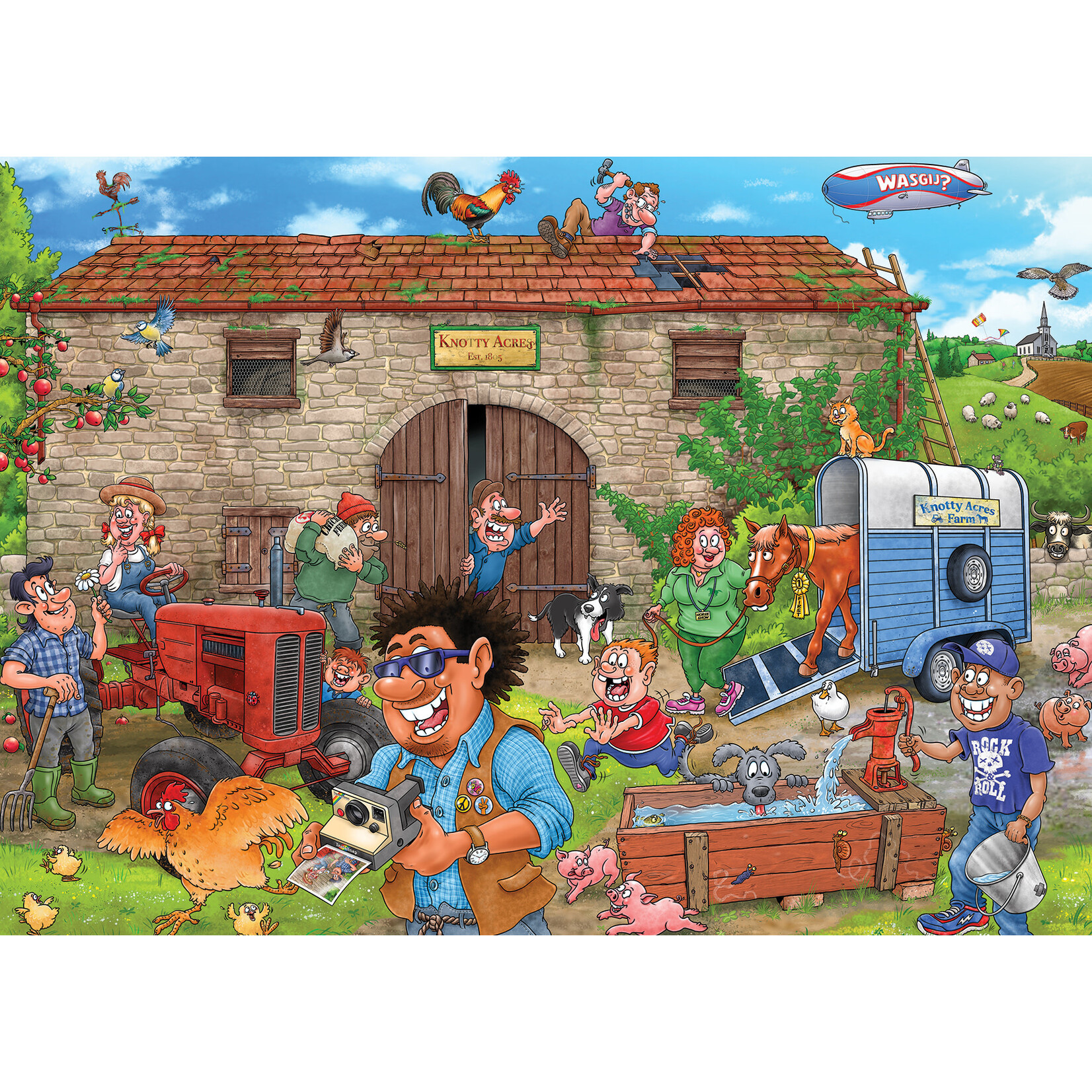 Jumbo Wasgij Destiny 30 – Een gelukkige oogst! (1000)