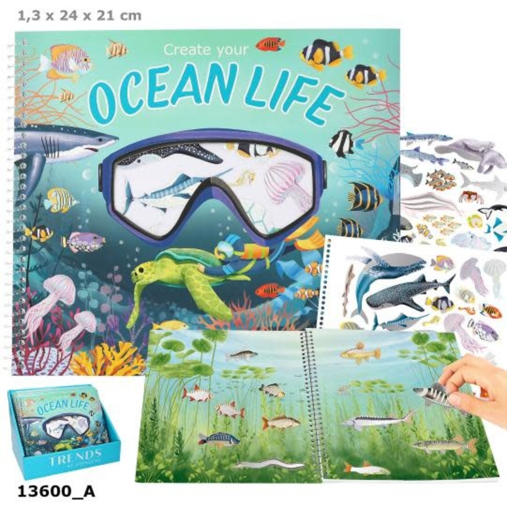 Topmodel Create your Ocean Life With Holofoil-Stickers