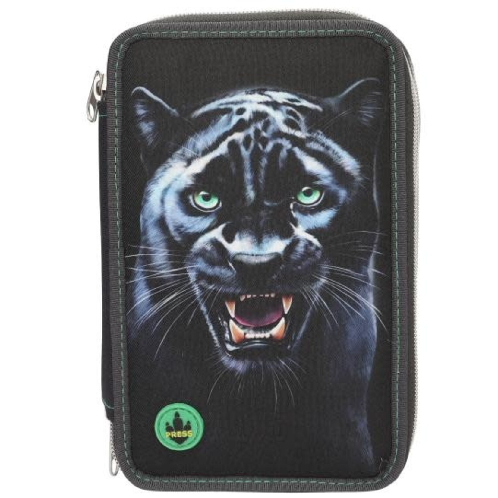 Depesche Adventure World  3-vaks etui PANTHER