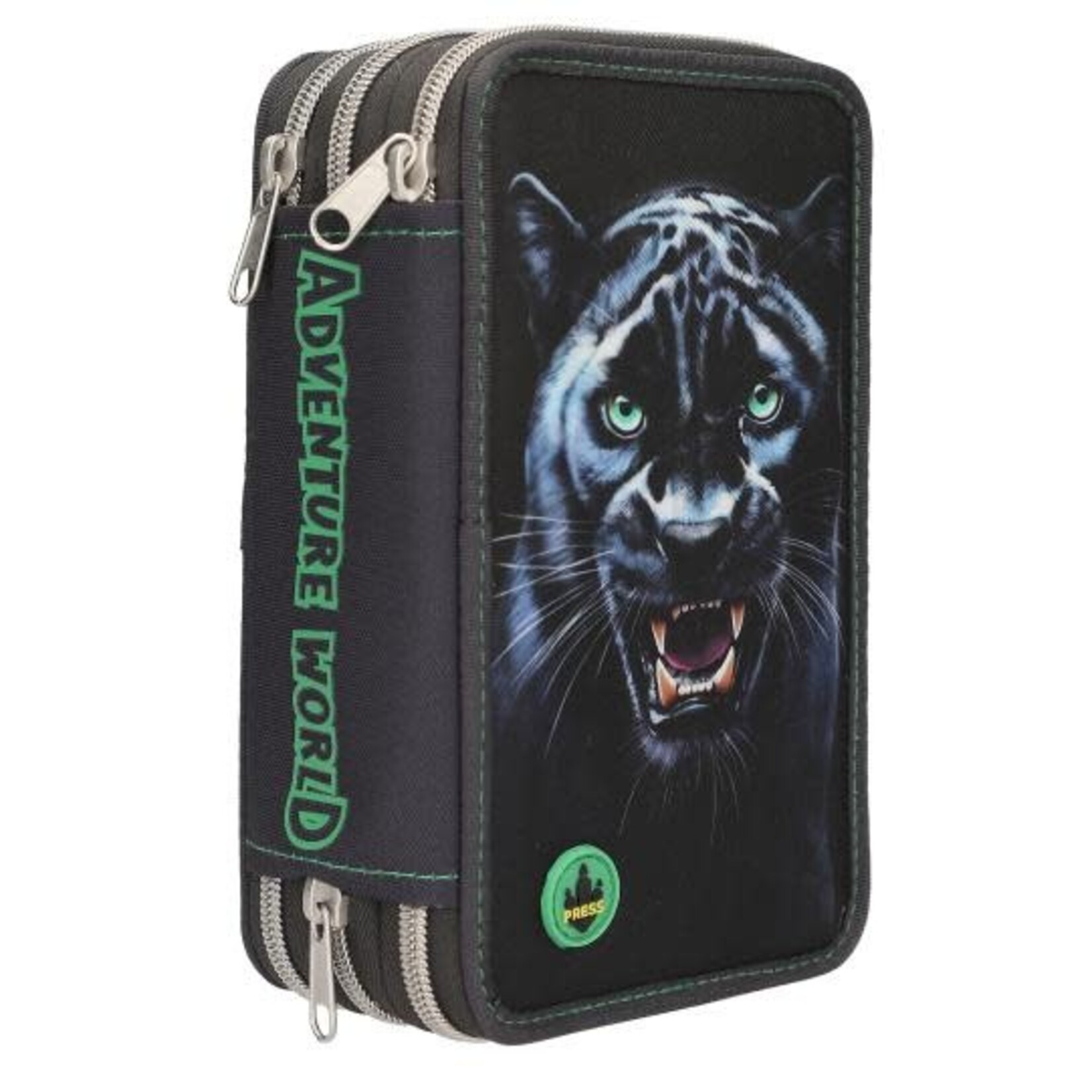 Depesche Adventure World  3-vaks etui PANTHER