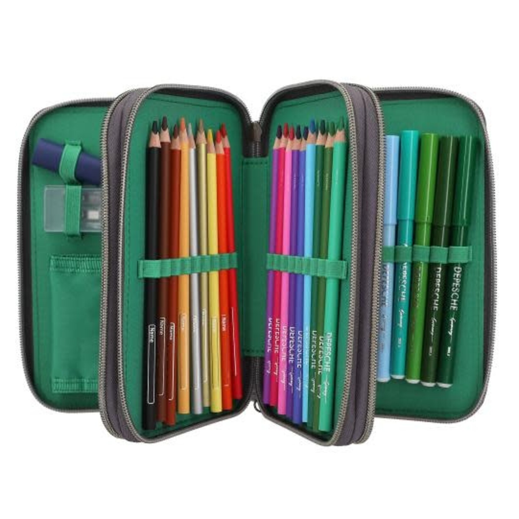 Depesche Adventure World  3-vaks etui PANTHER