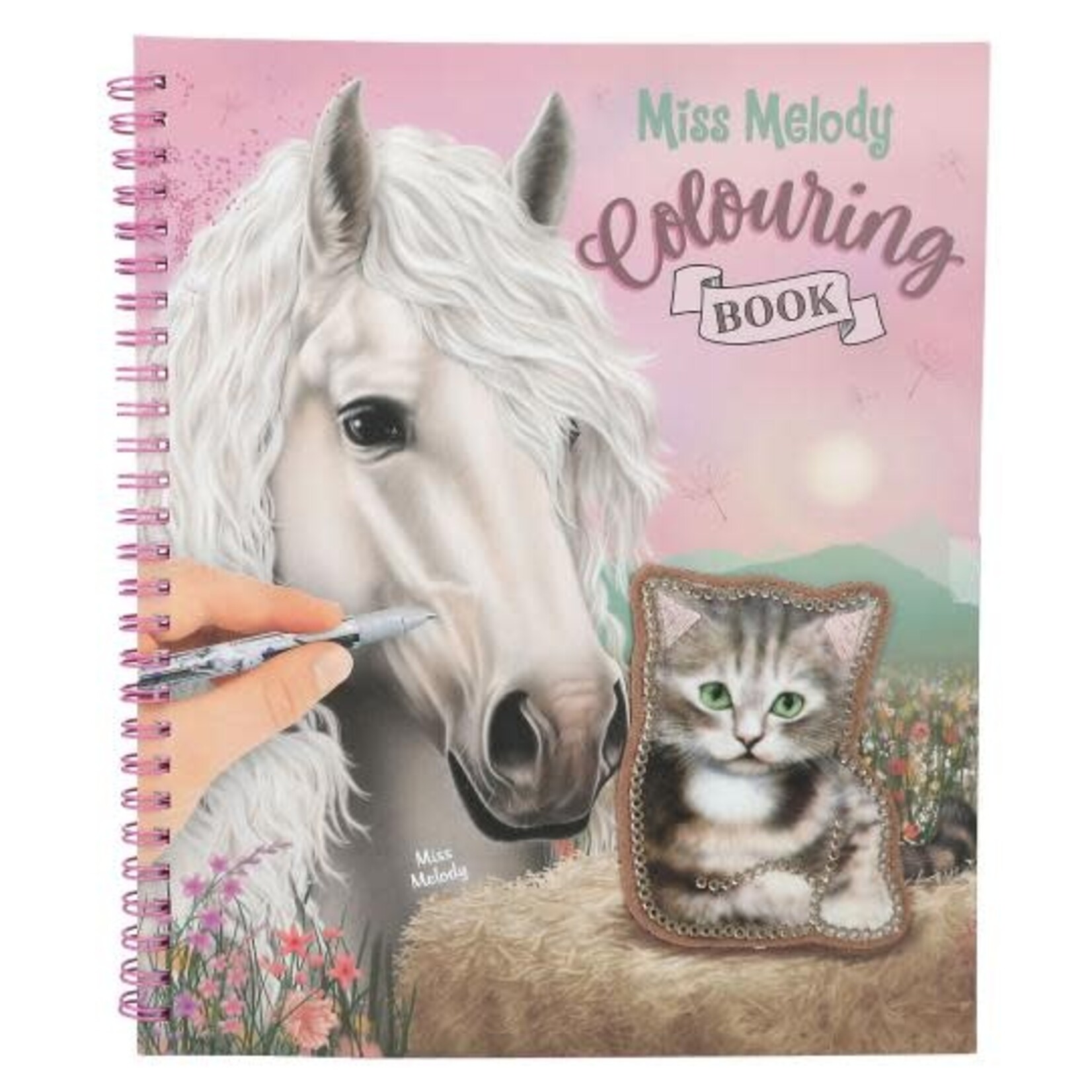 Miss Melody Miss Melody kleurboek met pailletten