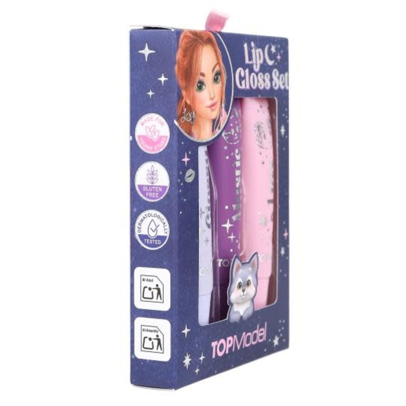 Topmodel TOPModel lipgloss set van 3 BEAUTY and ME