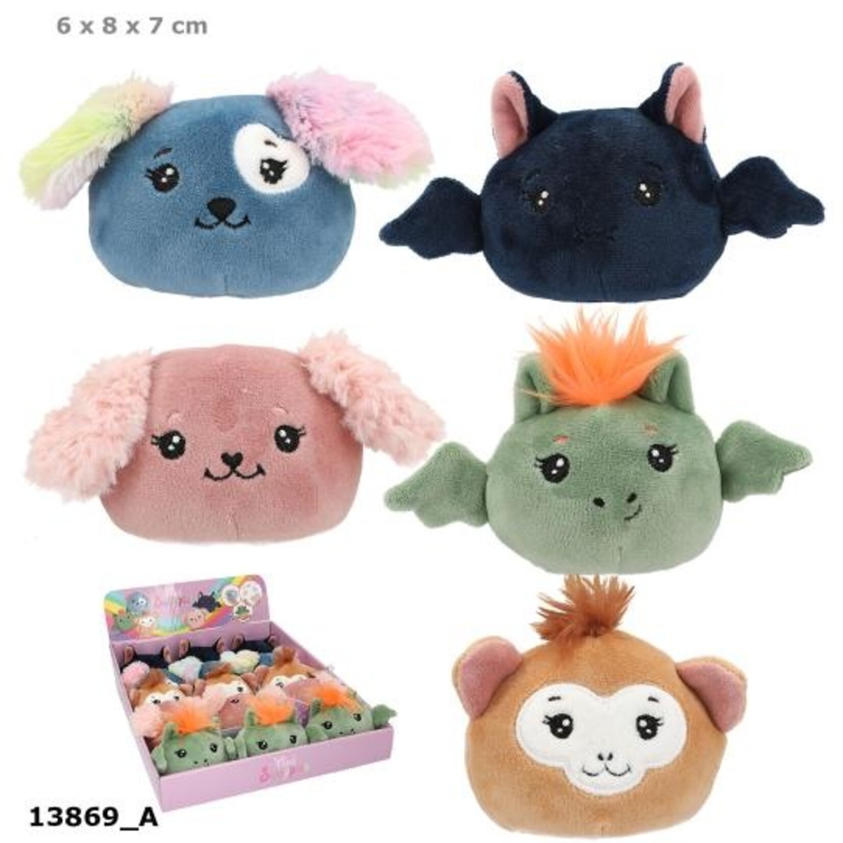 Topmodel Ylvi knuffel mini Swoppies (per stuk)