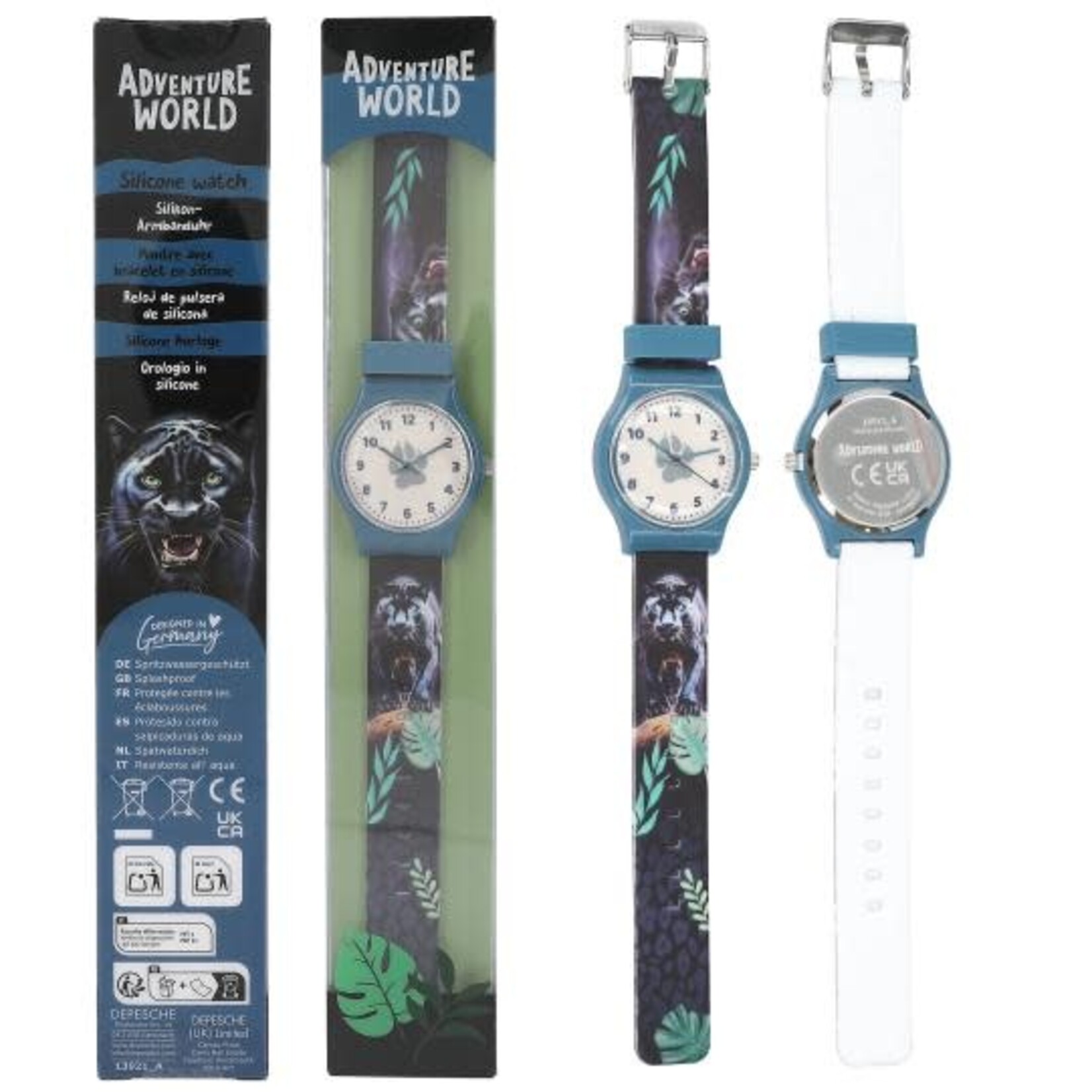 Dinoworld Dino World/ Adventure World  horloge (per stuk)