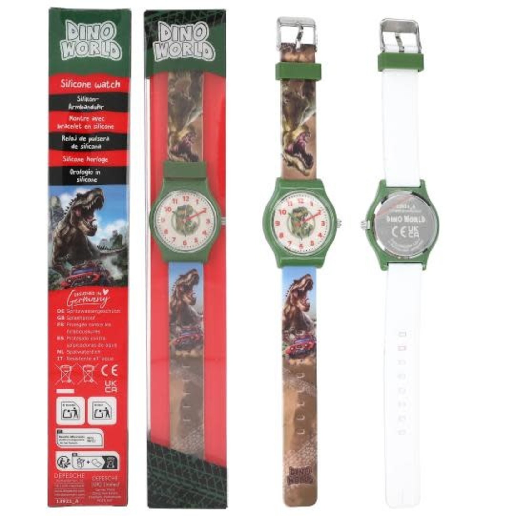 Dinoworld Dino World/ Adventure World  horloge (per stuk)