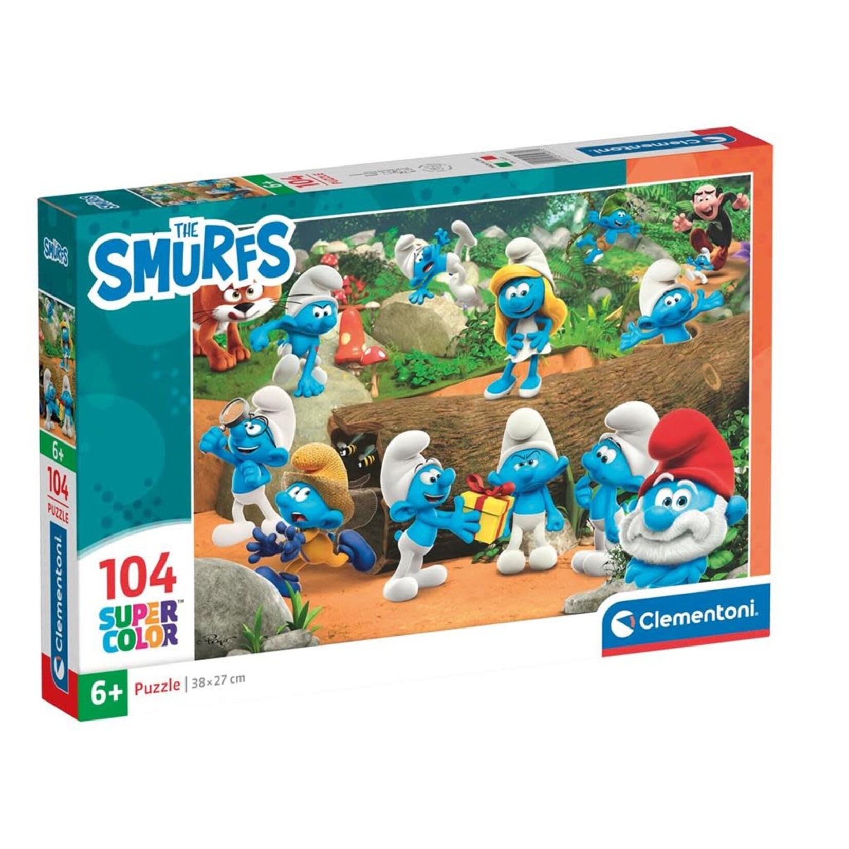 Clementoni Clementoni Smurfen Puzzel 104st