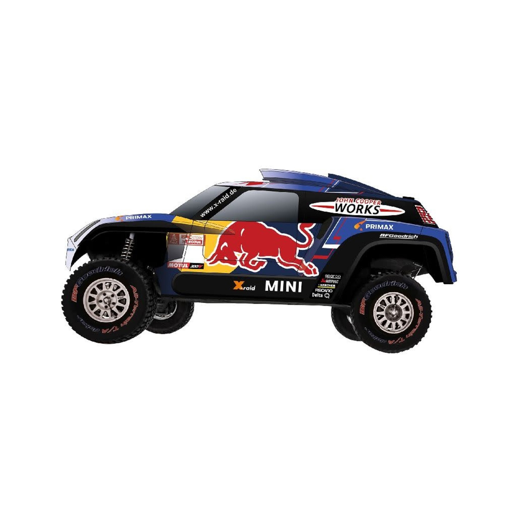 Happy People HP RC X-Raid Mini Buggy 1:16 Red Bull 30cm