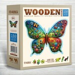 Wooden City Houten Legpuzzel NEW Colorful Butterfly 150 pcs