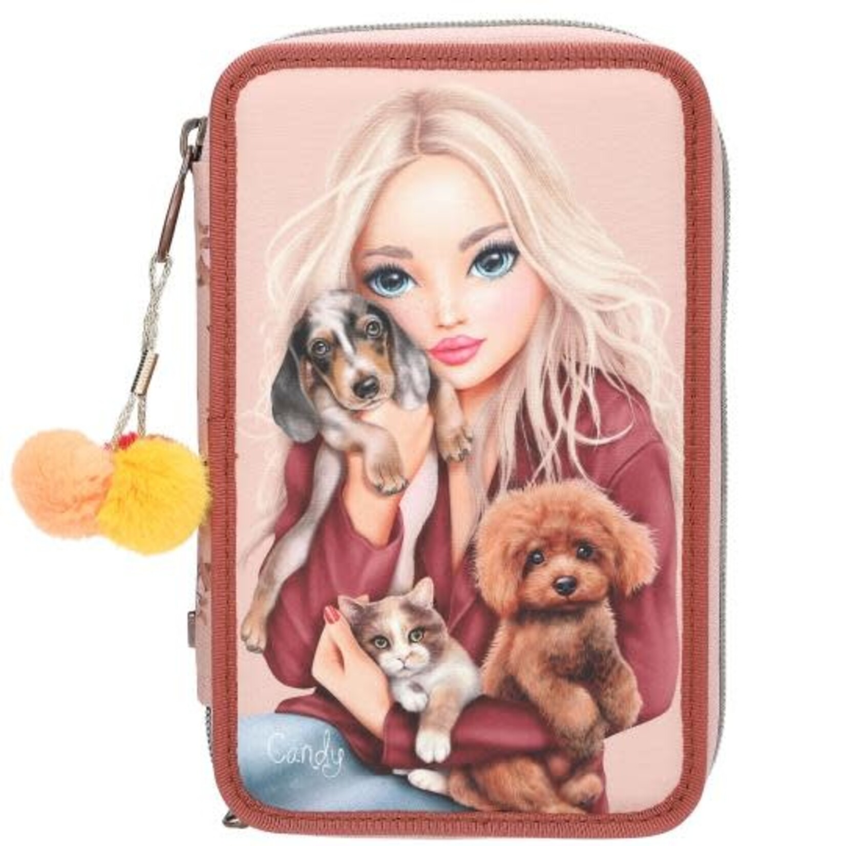 Topmodel TOPModel 3-vaks etui FUR EVER FRIENDS