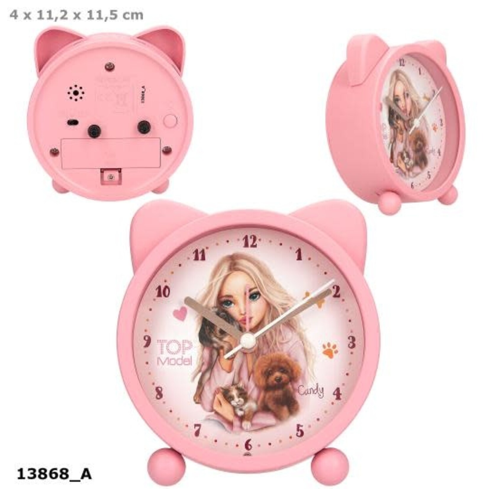 Topmodel TOPModel wekker FUR EVER FRIENDS