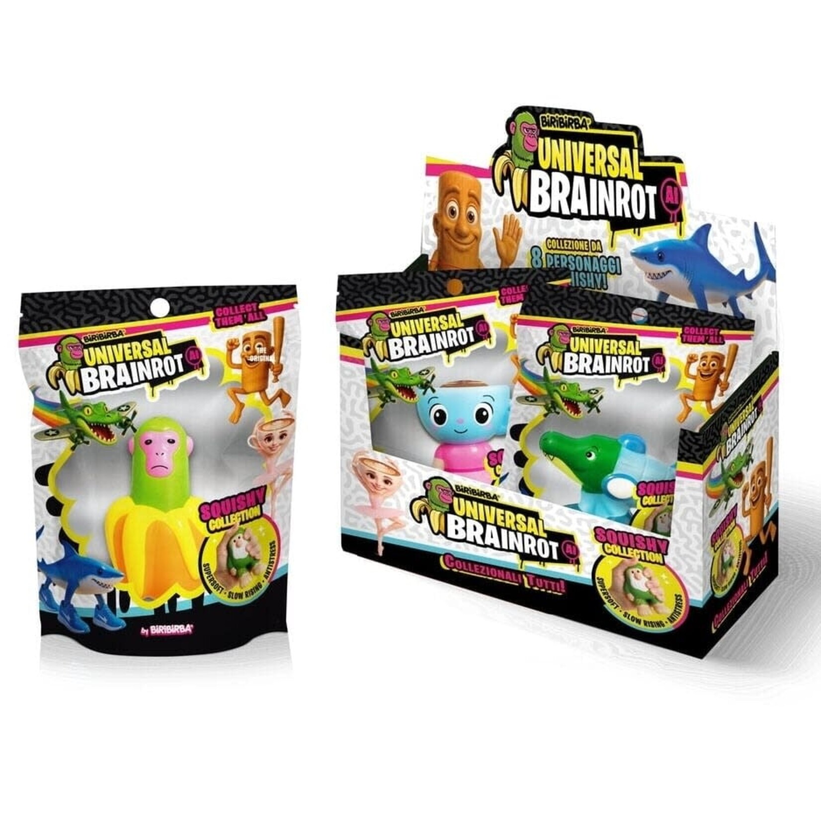 Universal Brainrot Universal Brainrot Squishy 11 cm